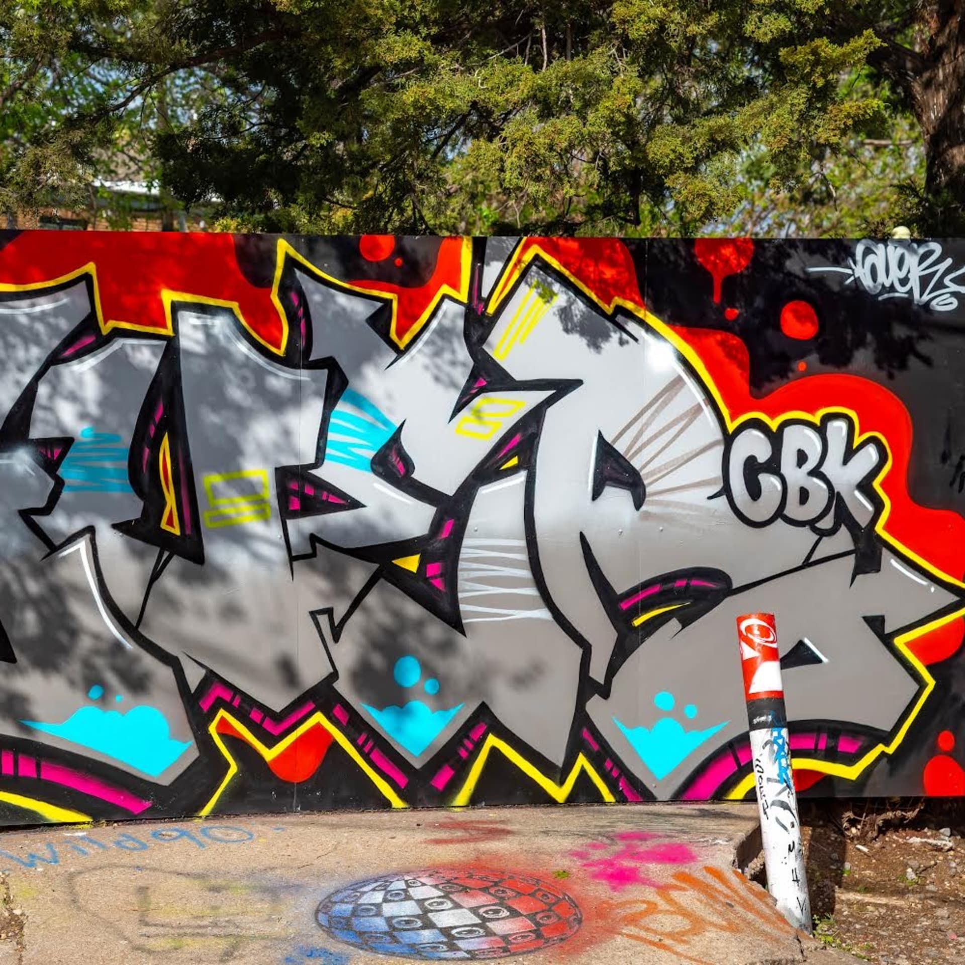 Guer Graffiti detail