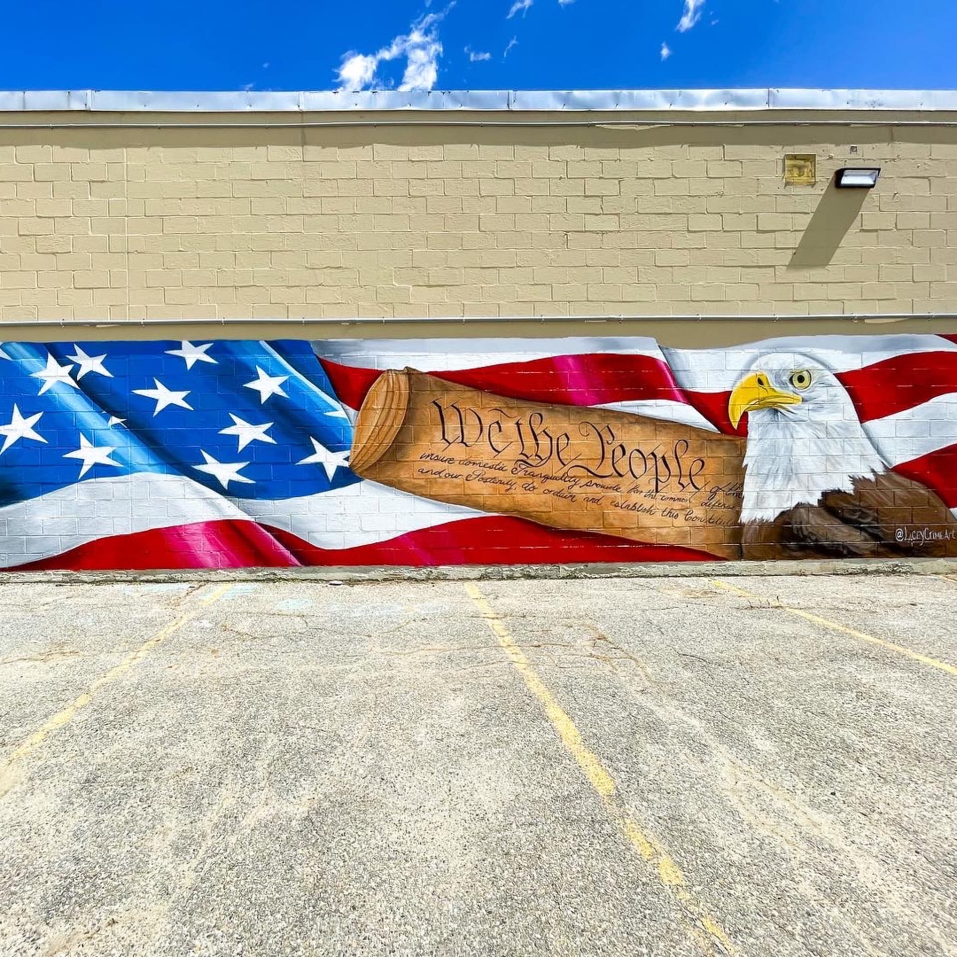 Patriotic detail