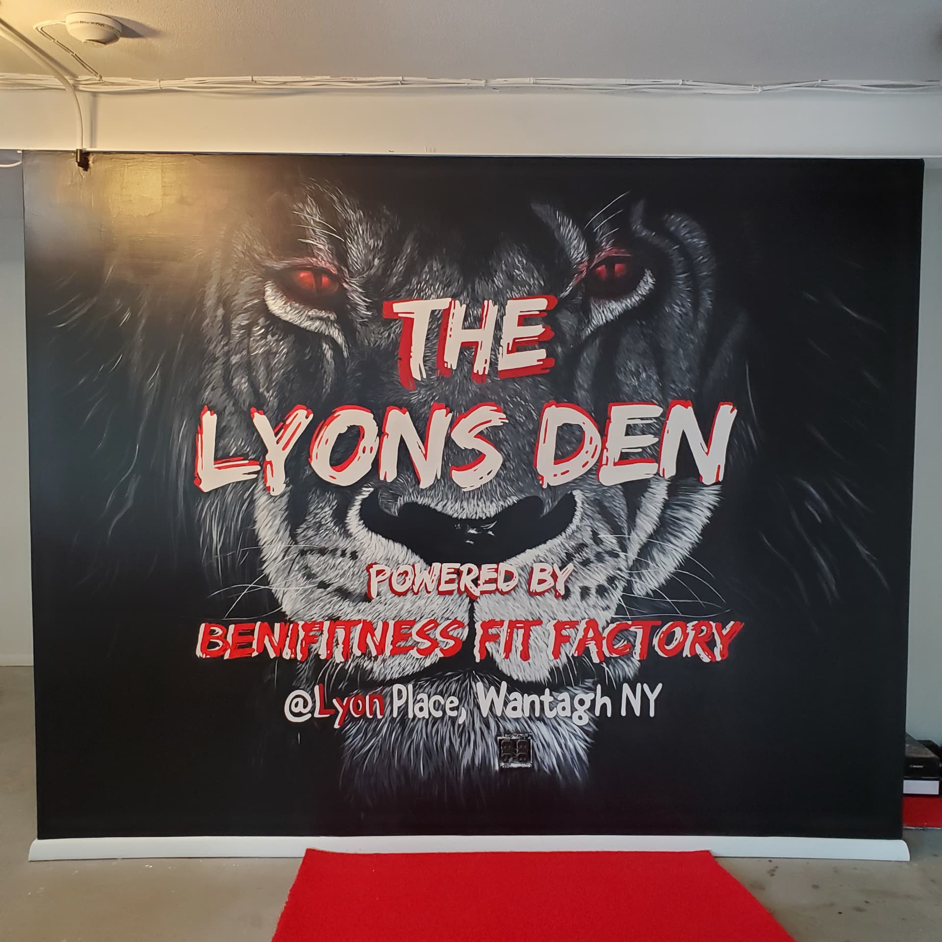Fierce Spirit of the Lion's Den detail