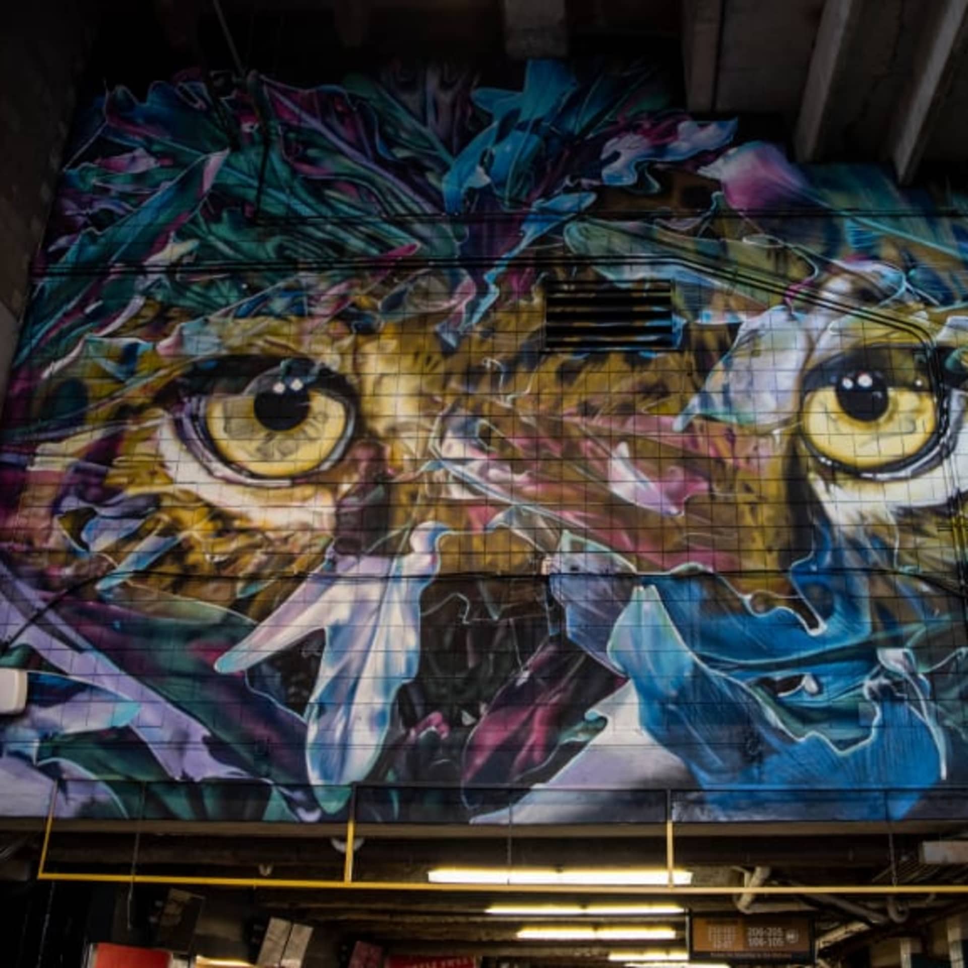 "Peeking Through The Palms" for Jacksonville Jaguars detail