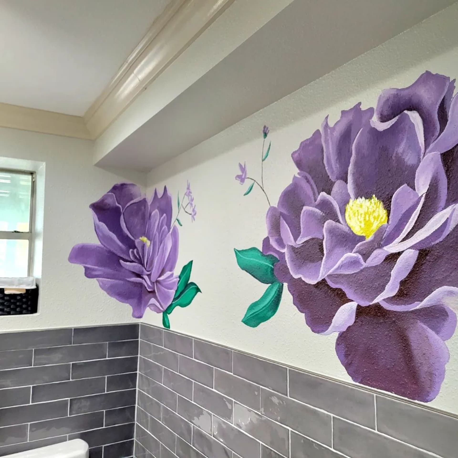 Purple Flower detail