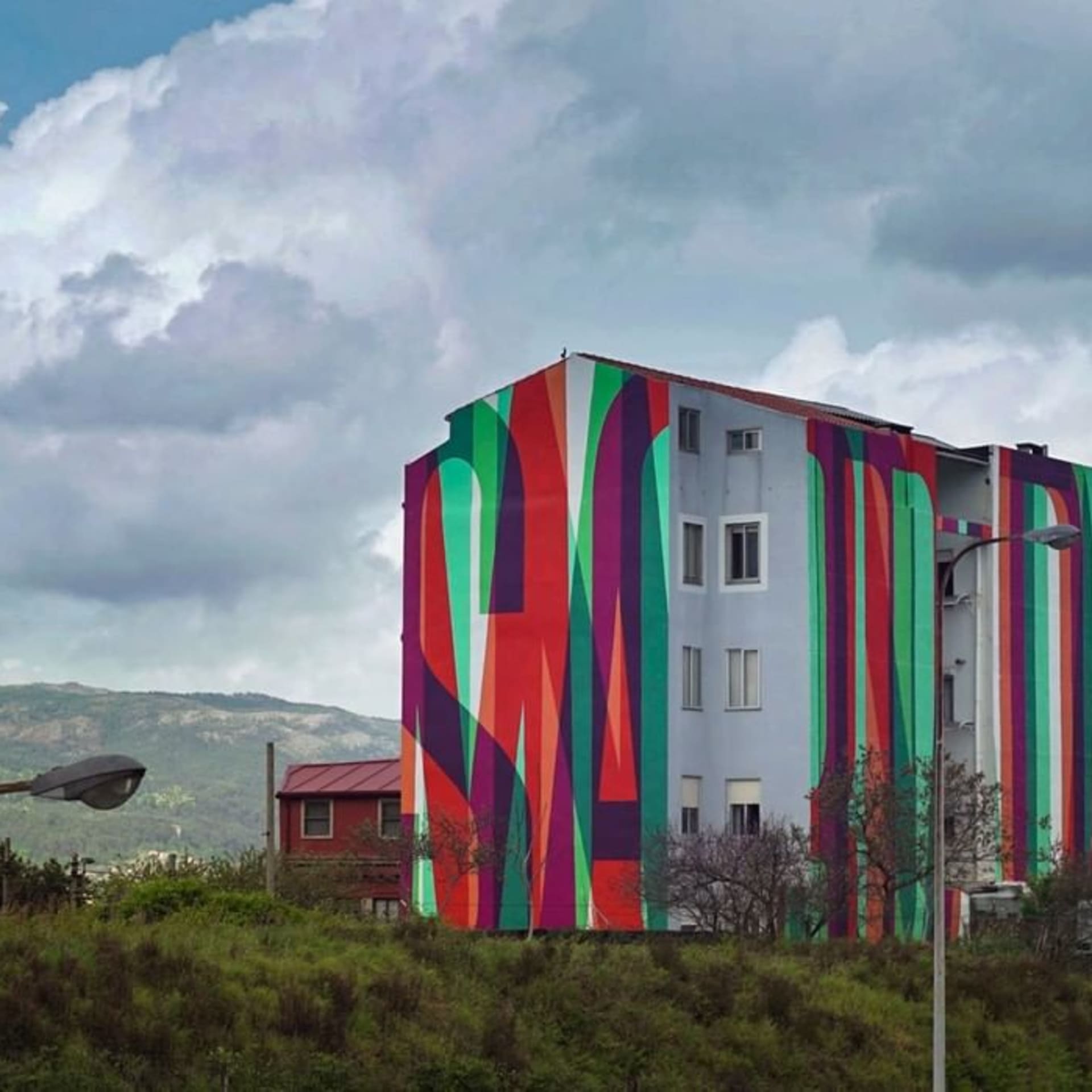 Vibrant Echoes of Urban Identity detail
