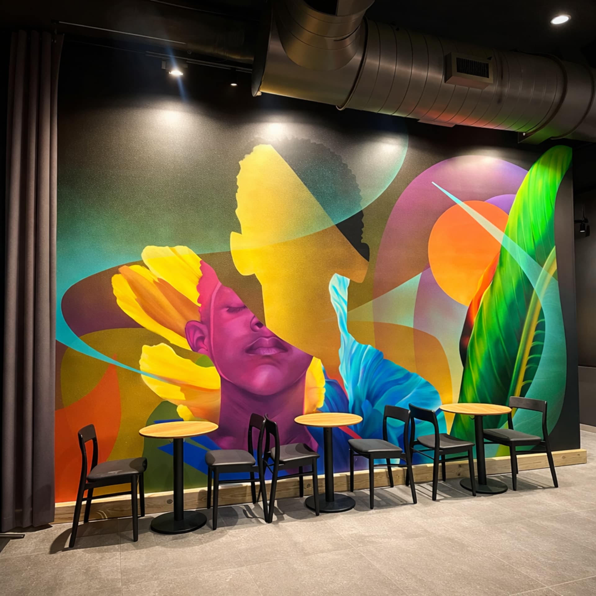 Vibrant Echoes of Identity and Nature detail