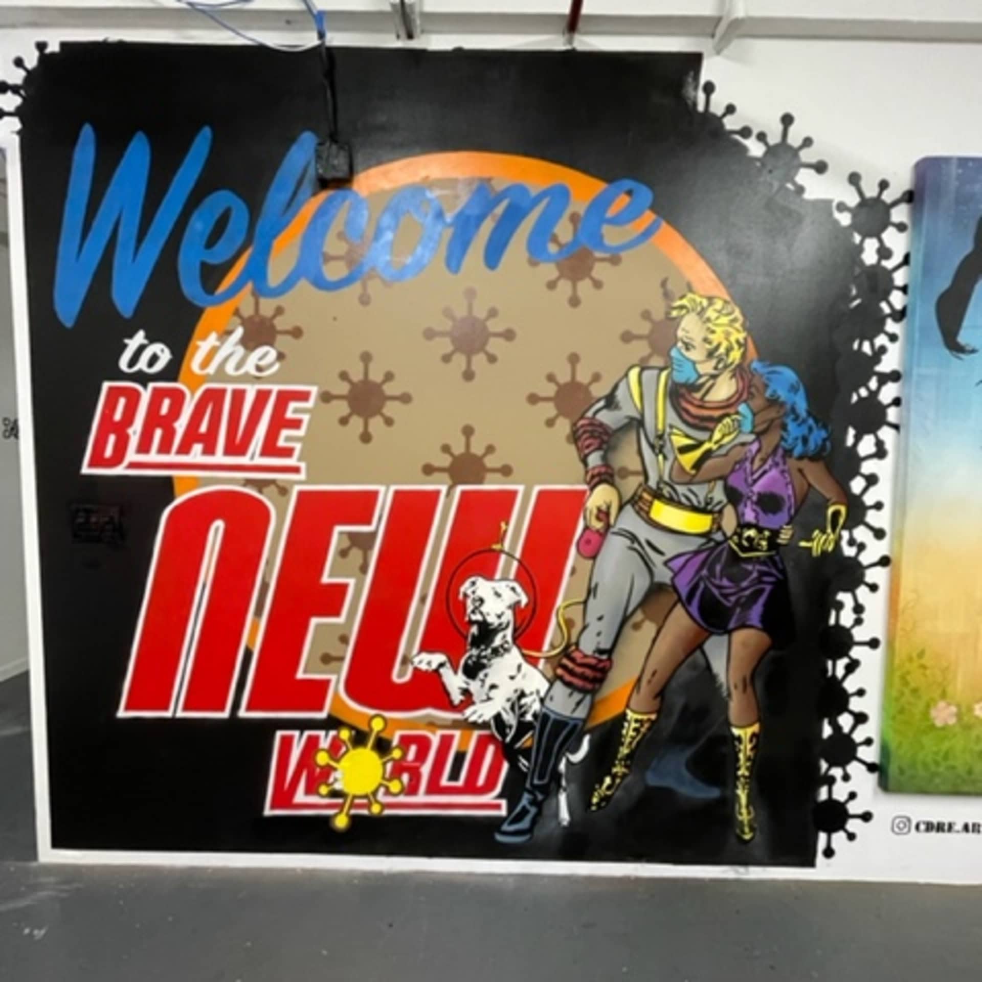 Welcome to the Brave New World detail