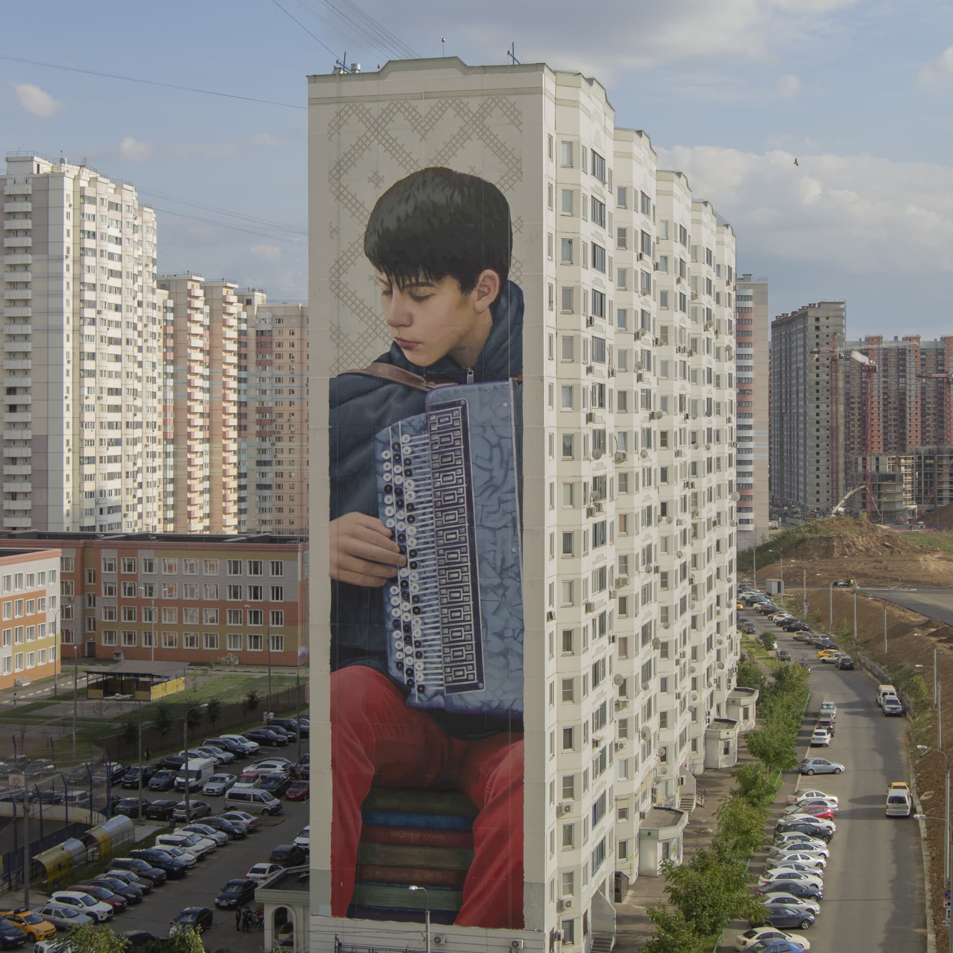 Street musician detail