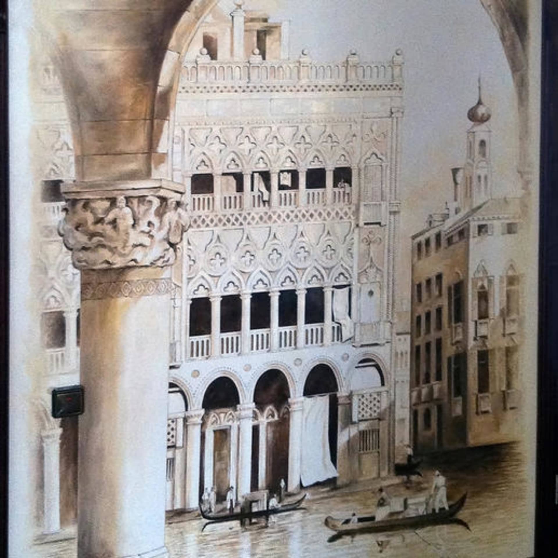 Whispers of Venice in Urban Shadows detail