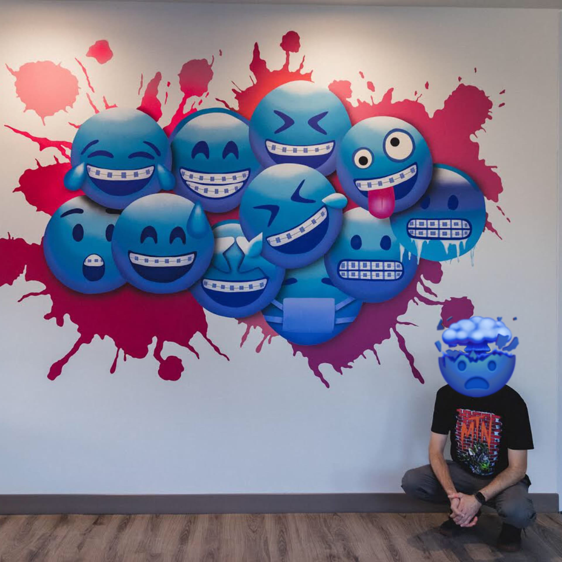 Emojis Unleashed: A Splash of Emotion detail