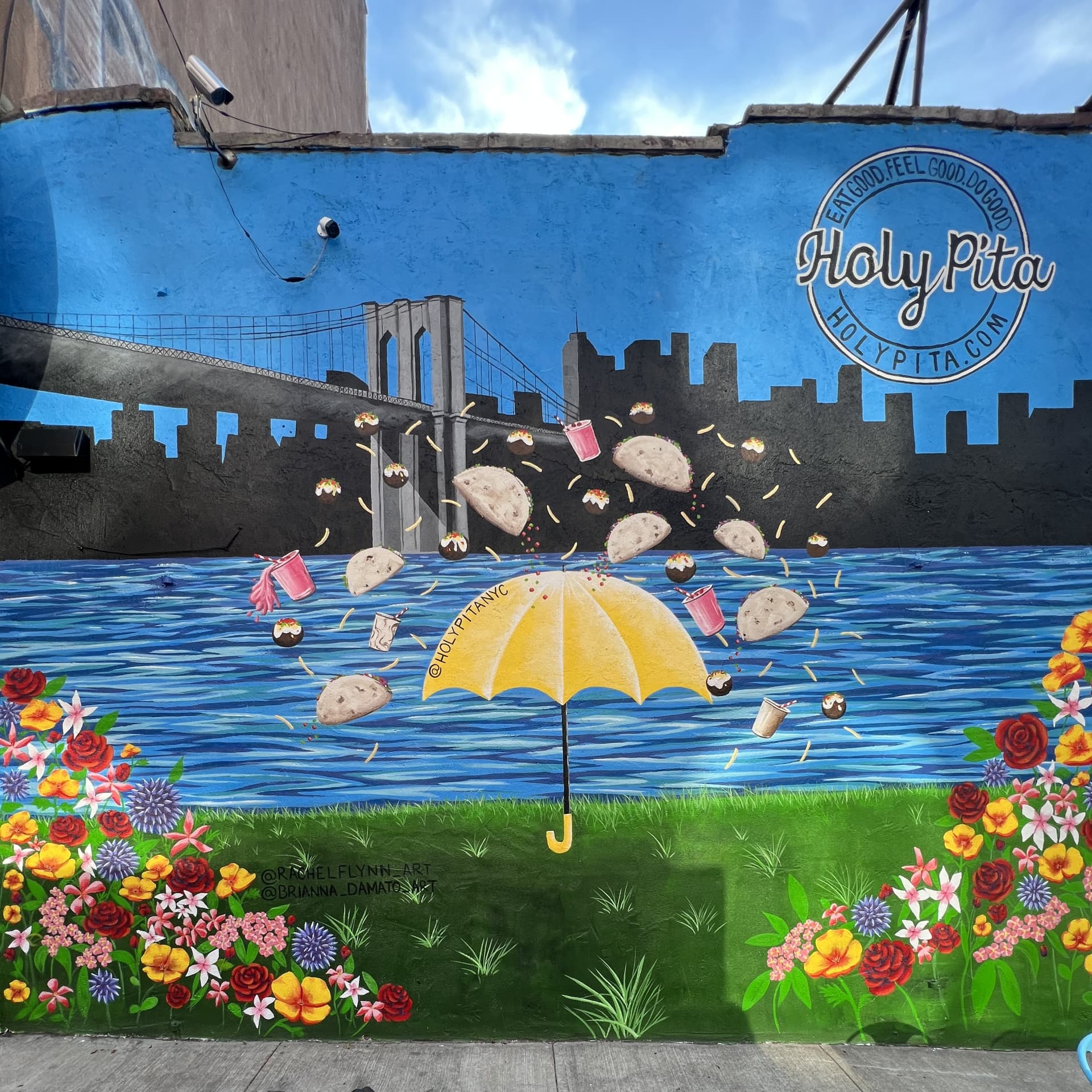 Whimsical Delights Under a Brooklyn Sky detail