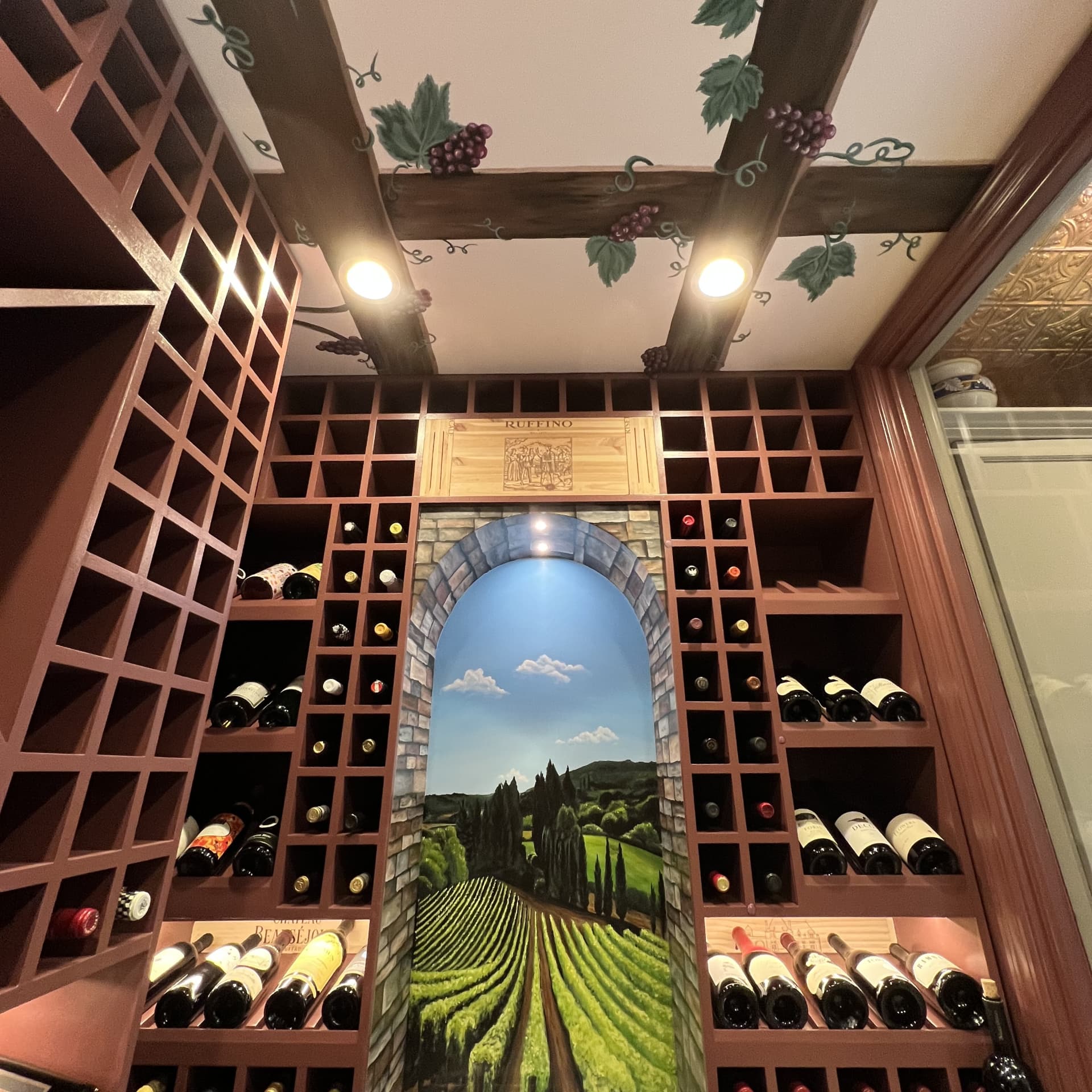 Whispers of Vineyards and Skyward Dreams detail