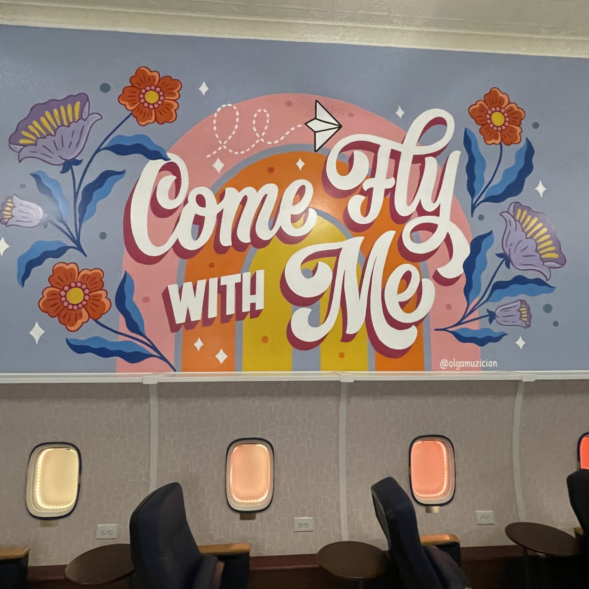 Come Fly with Me detail