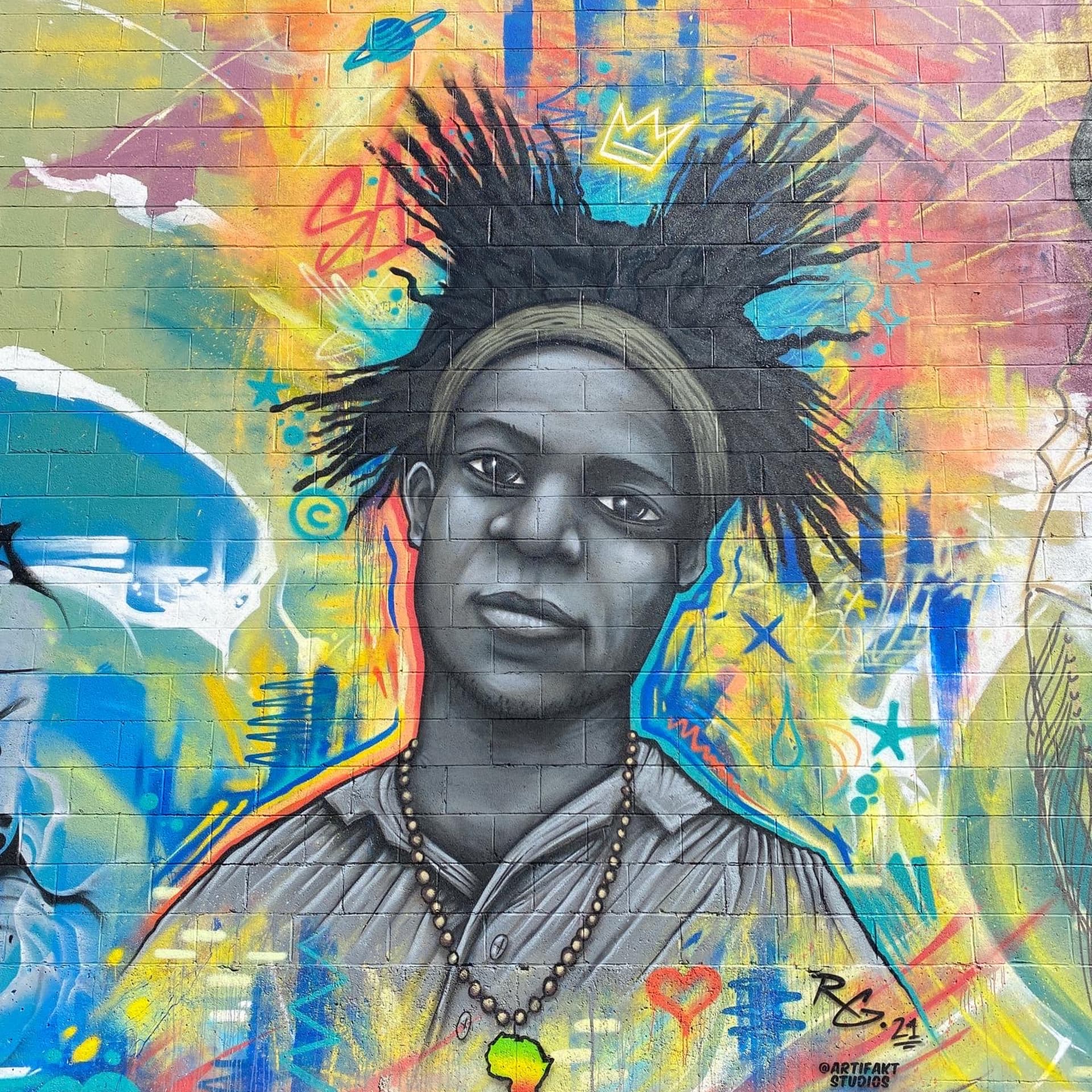Basquiat detail
