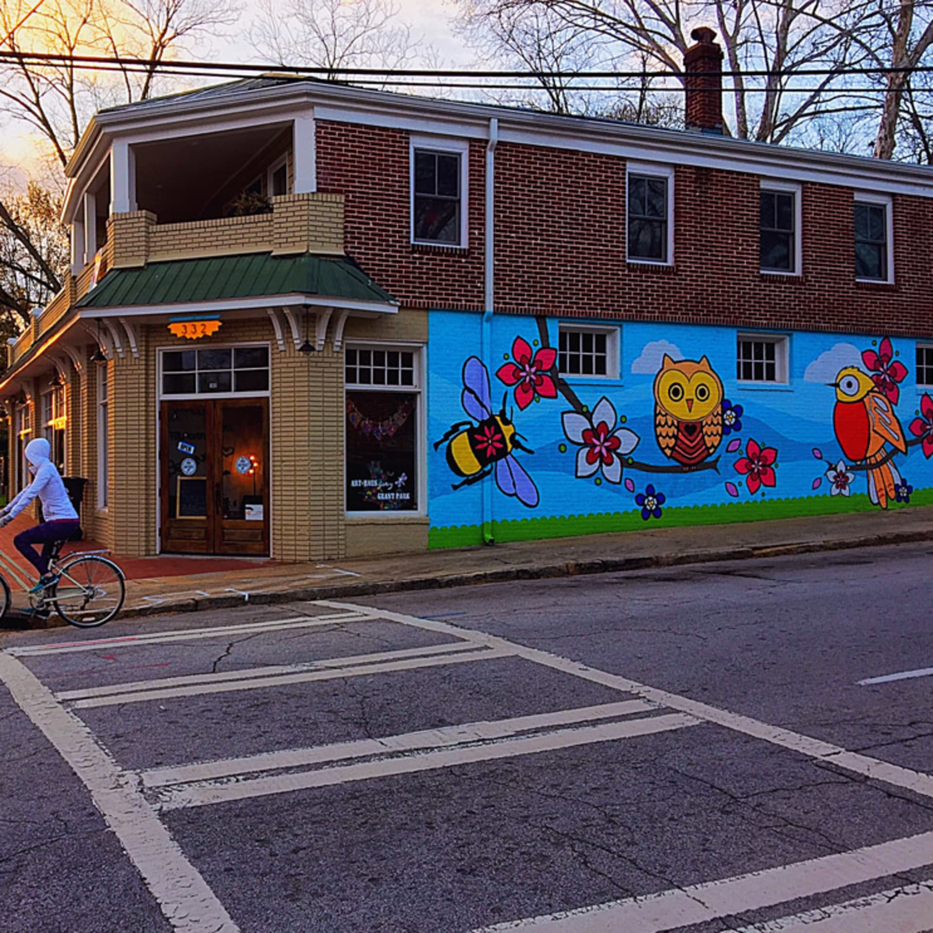 Grant St mural detail