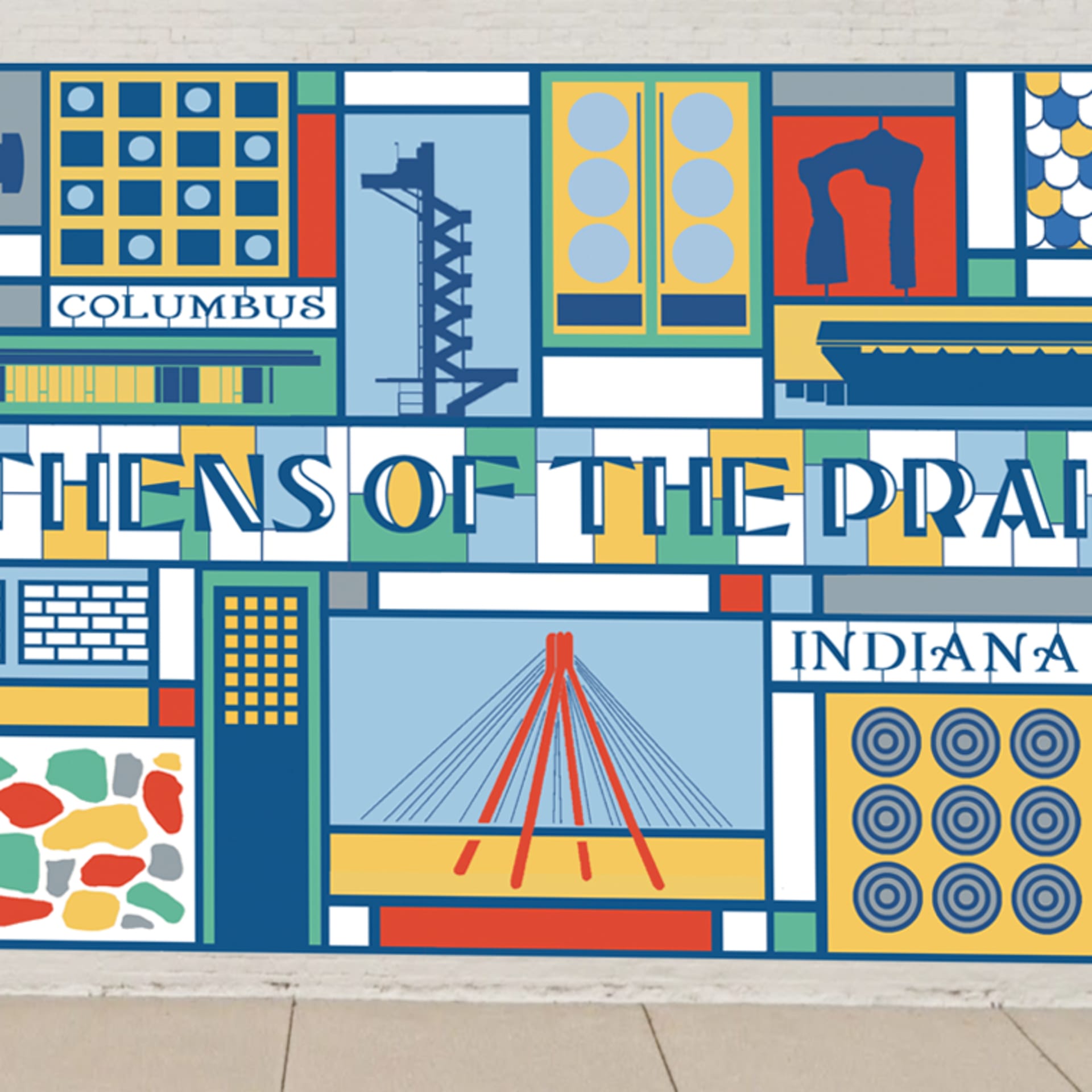 Athens Of The Prairie detail