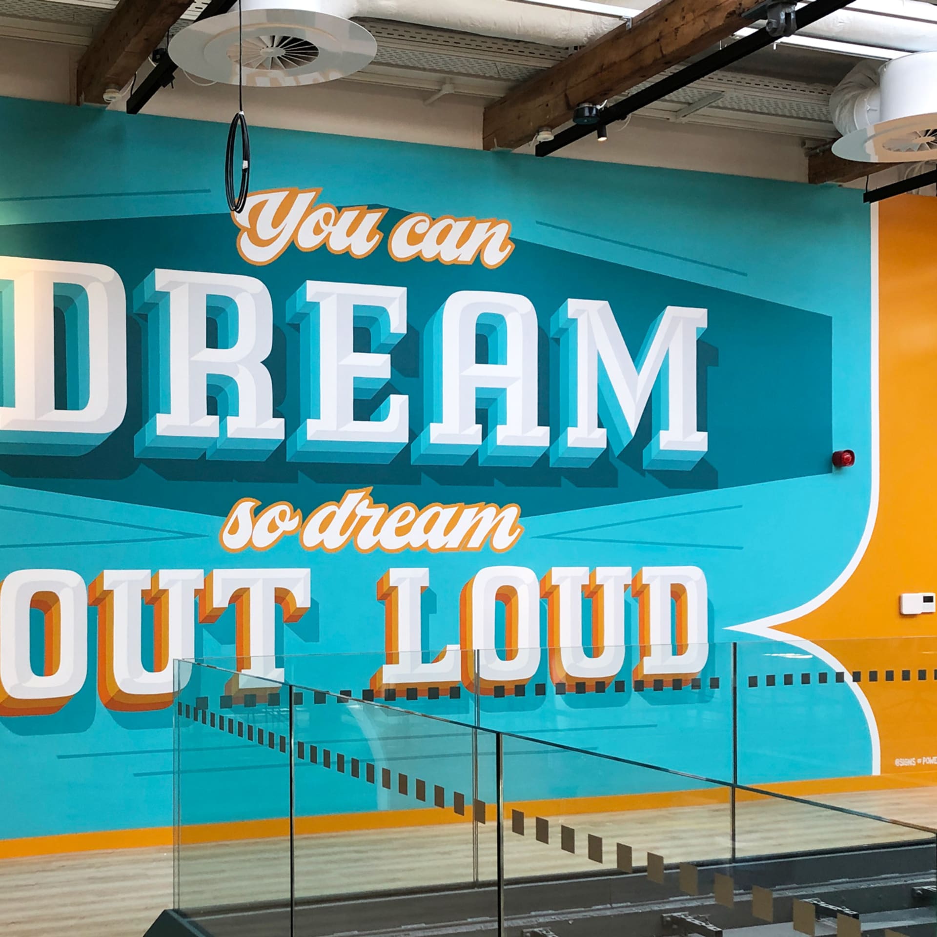 You can dream so dream out loud detail