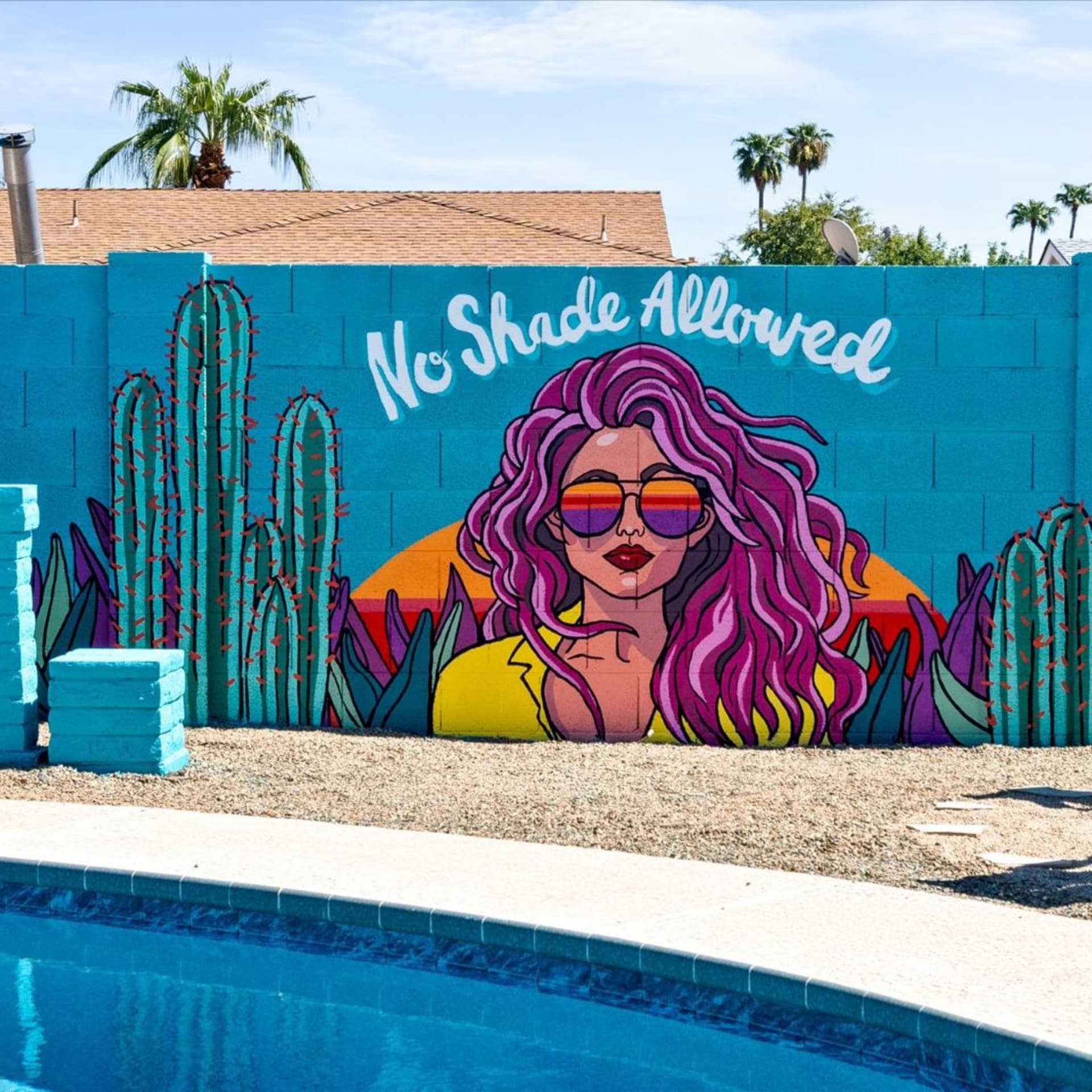 No Shade Allowed detail