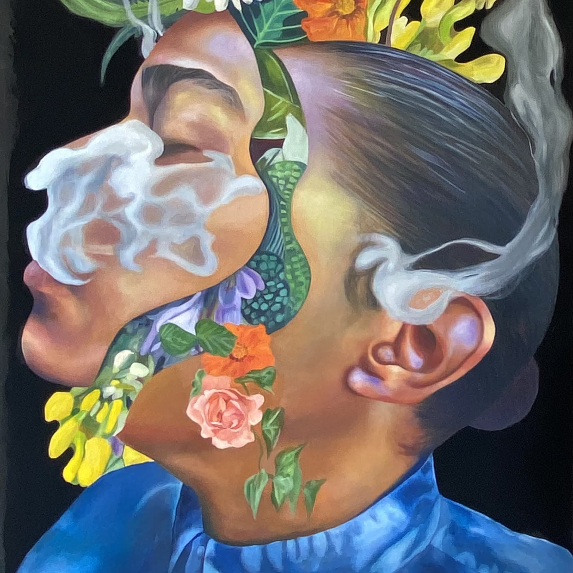 Mind Blooms detail