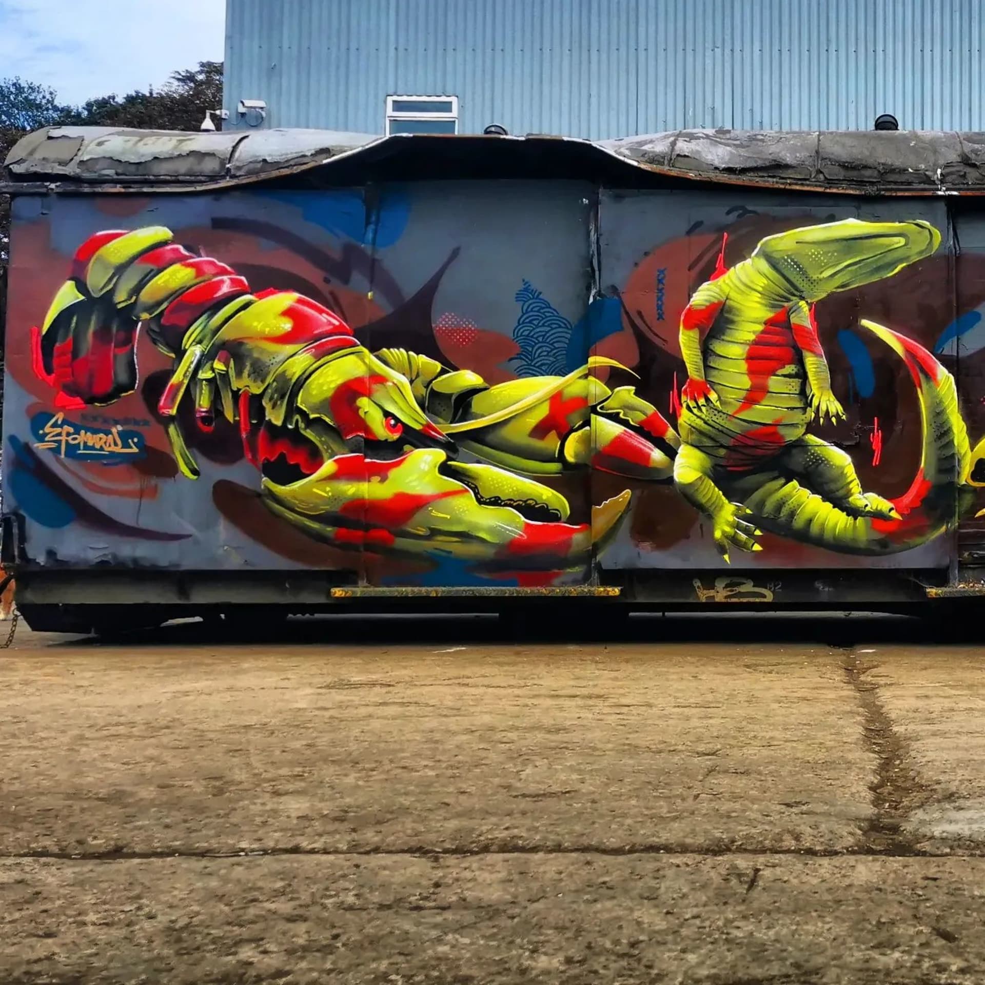 Acid Lobster detail