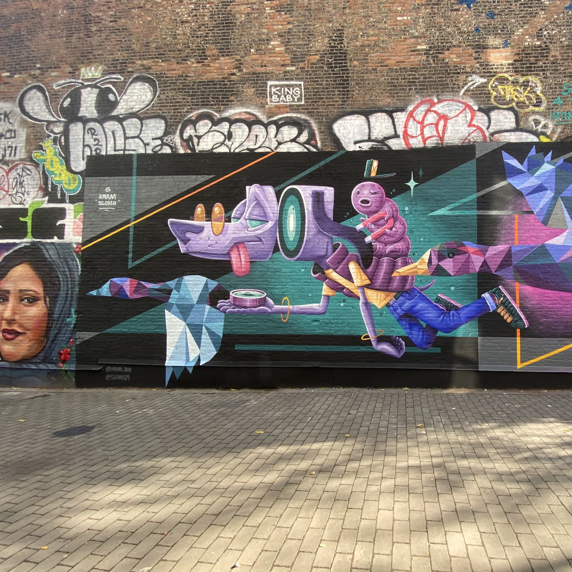 Migration ( collabo wall with Kram) detail