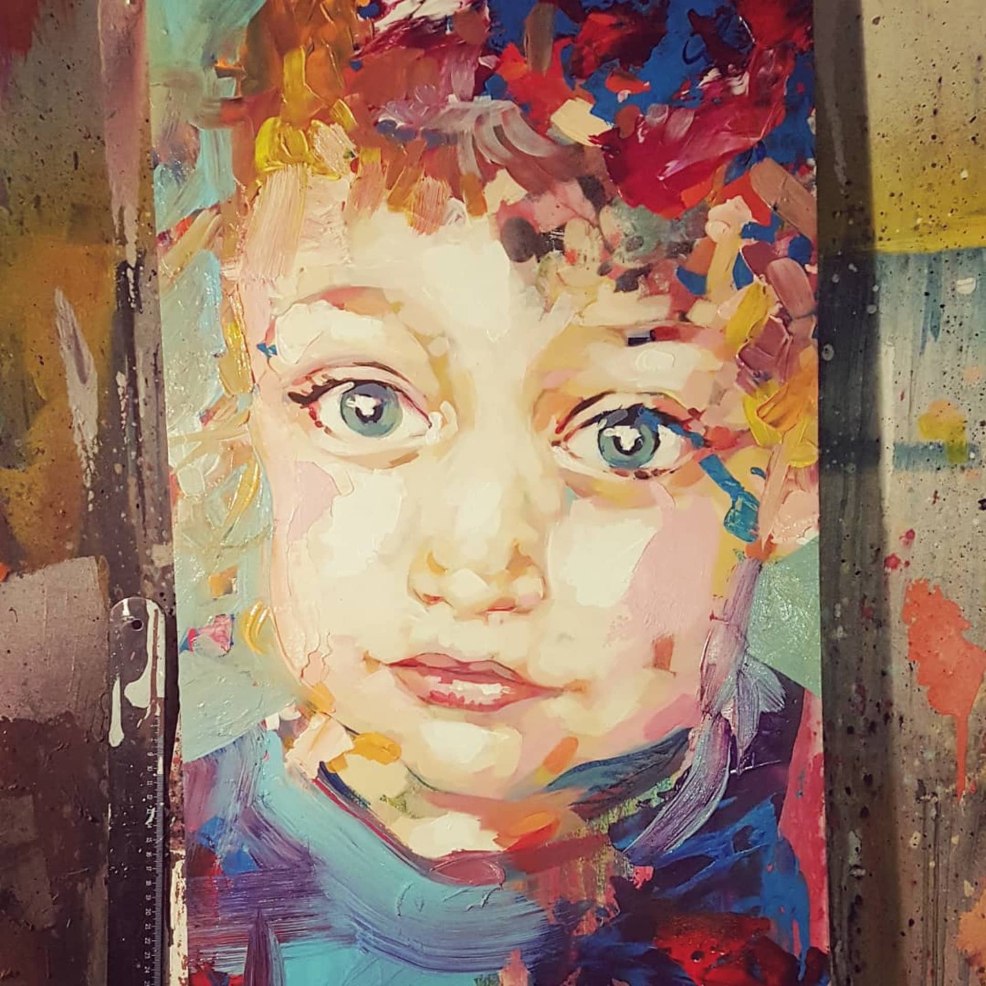 RETRATO CLOE detail