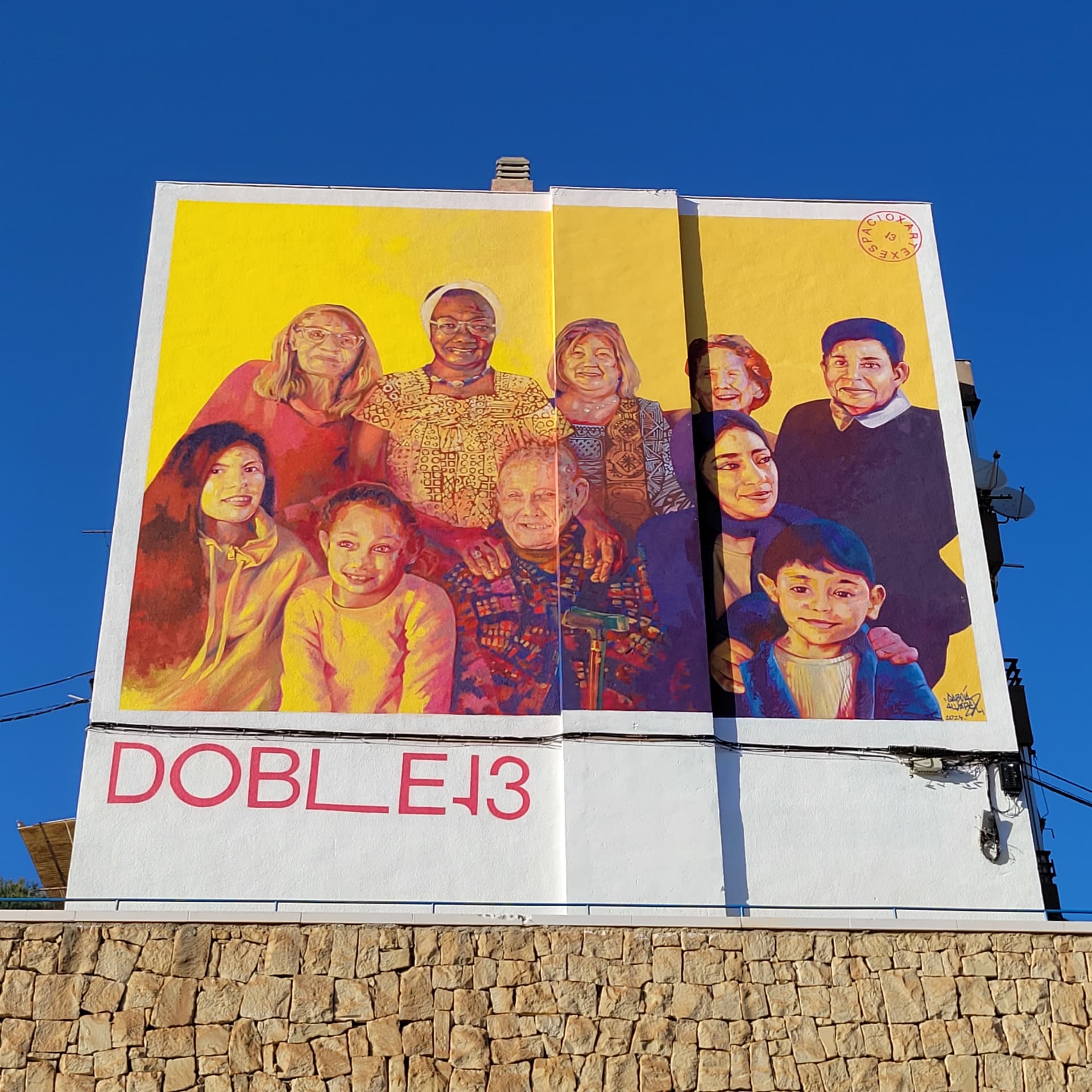 PORTRAIT BARRIO JUAN XXIII detail