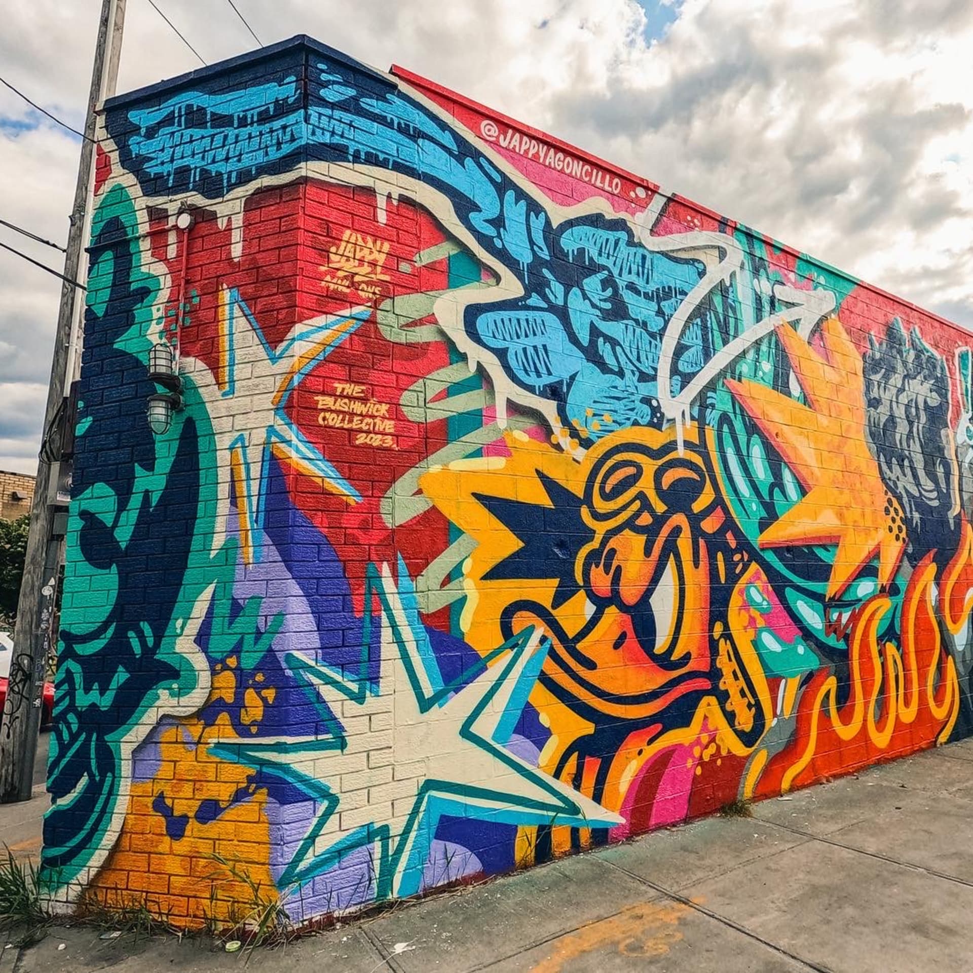 Bushwick Collective Mural Festival detail
