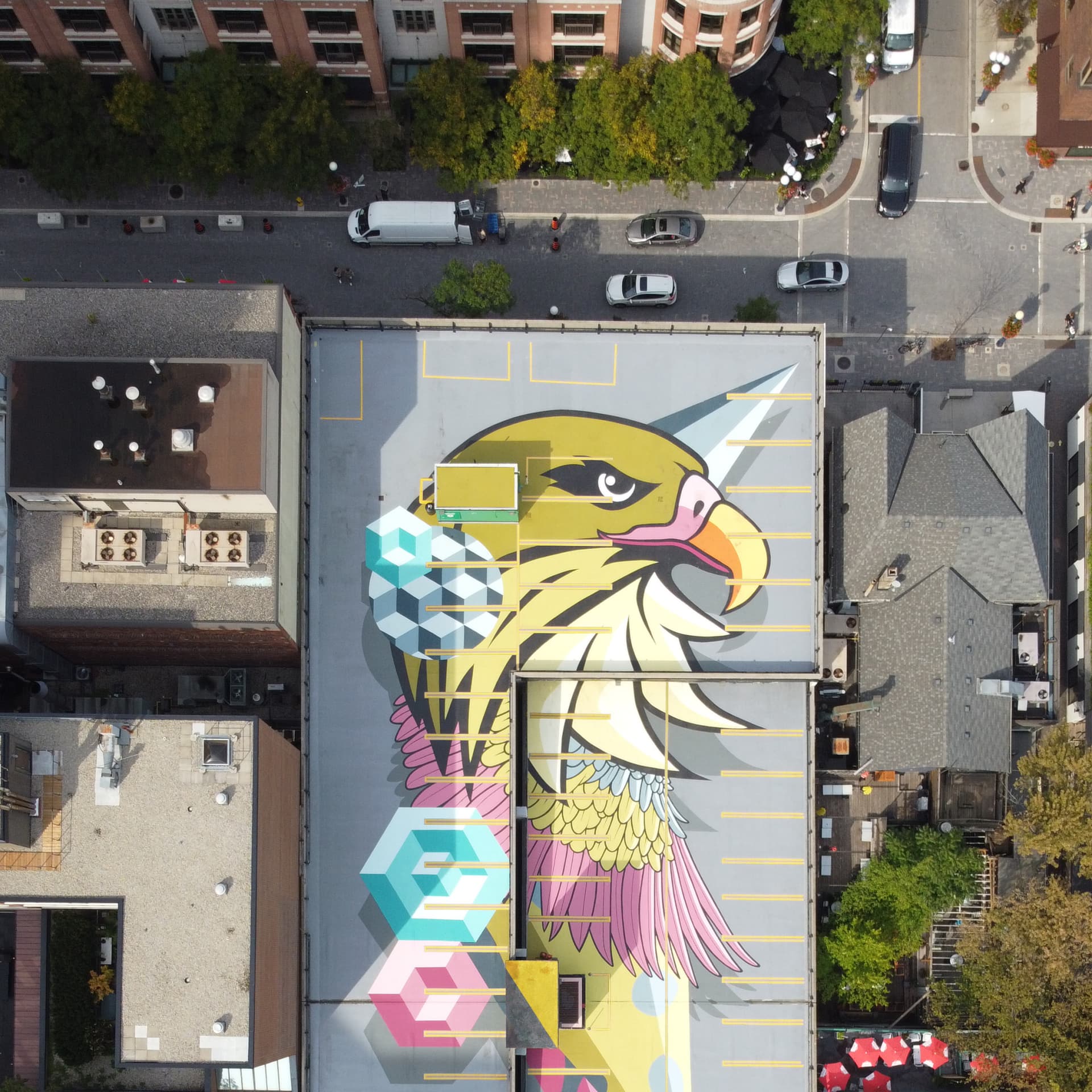 Yorkville Murals detail