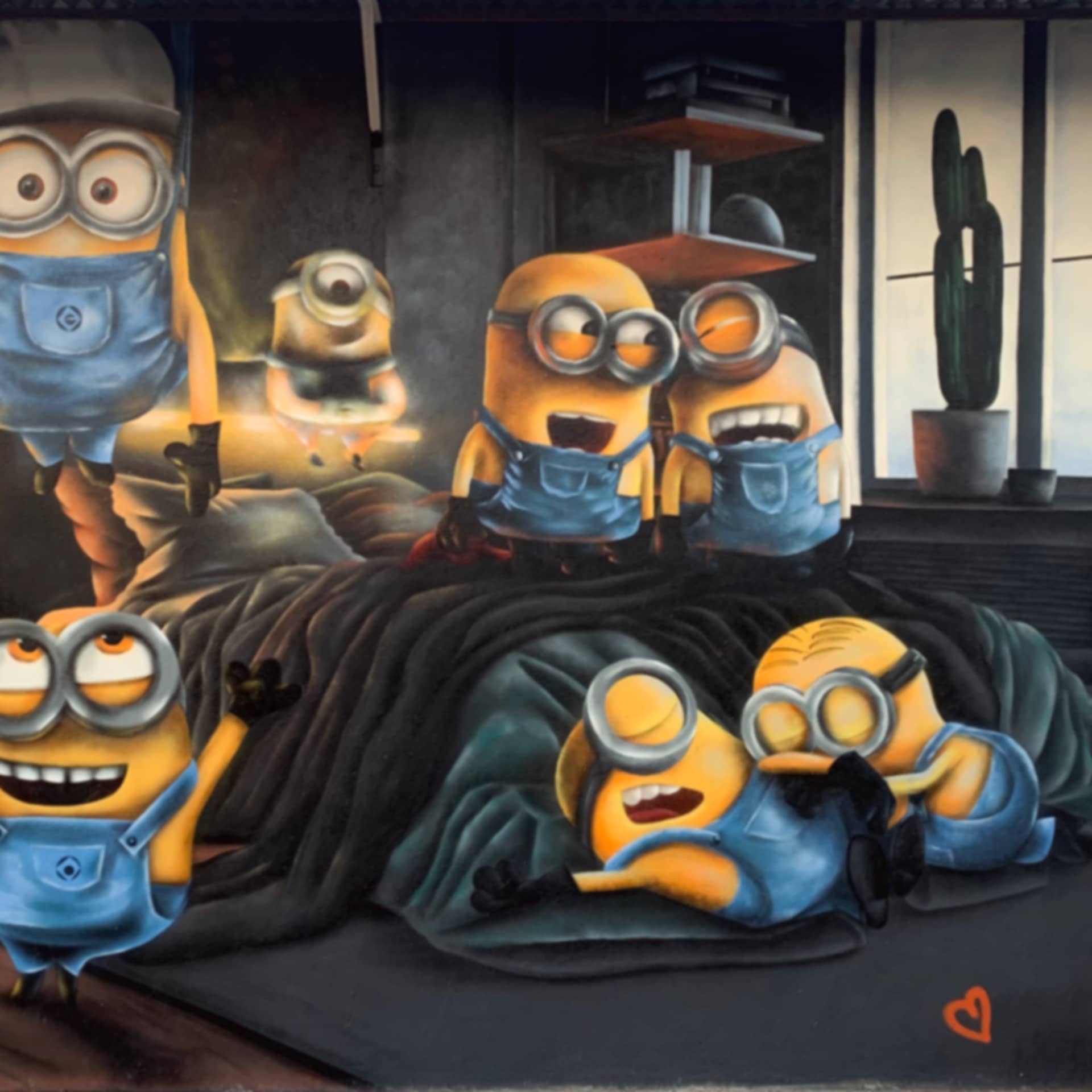 Minions Accommodating  detail