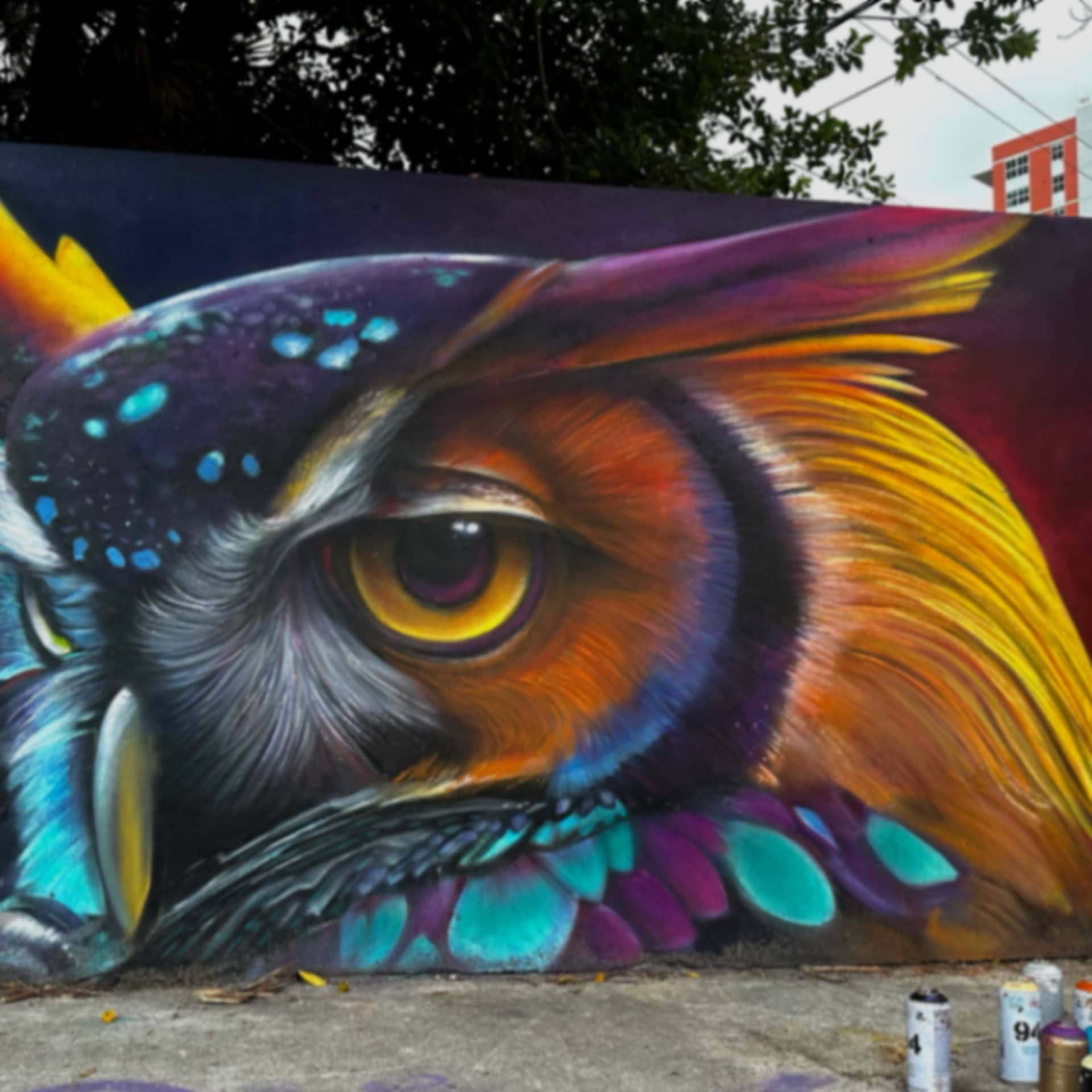 The Wise Owl detail
