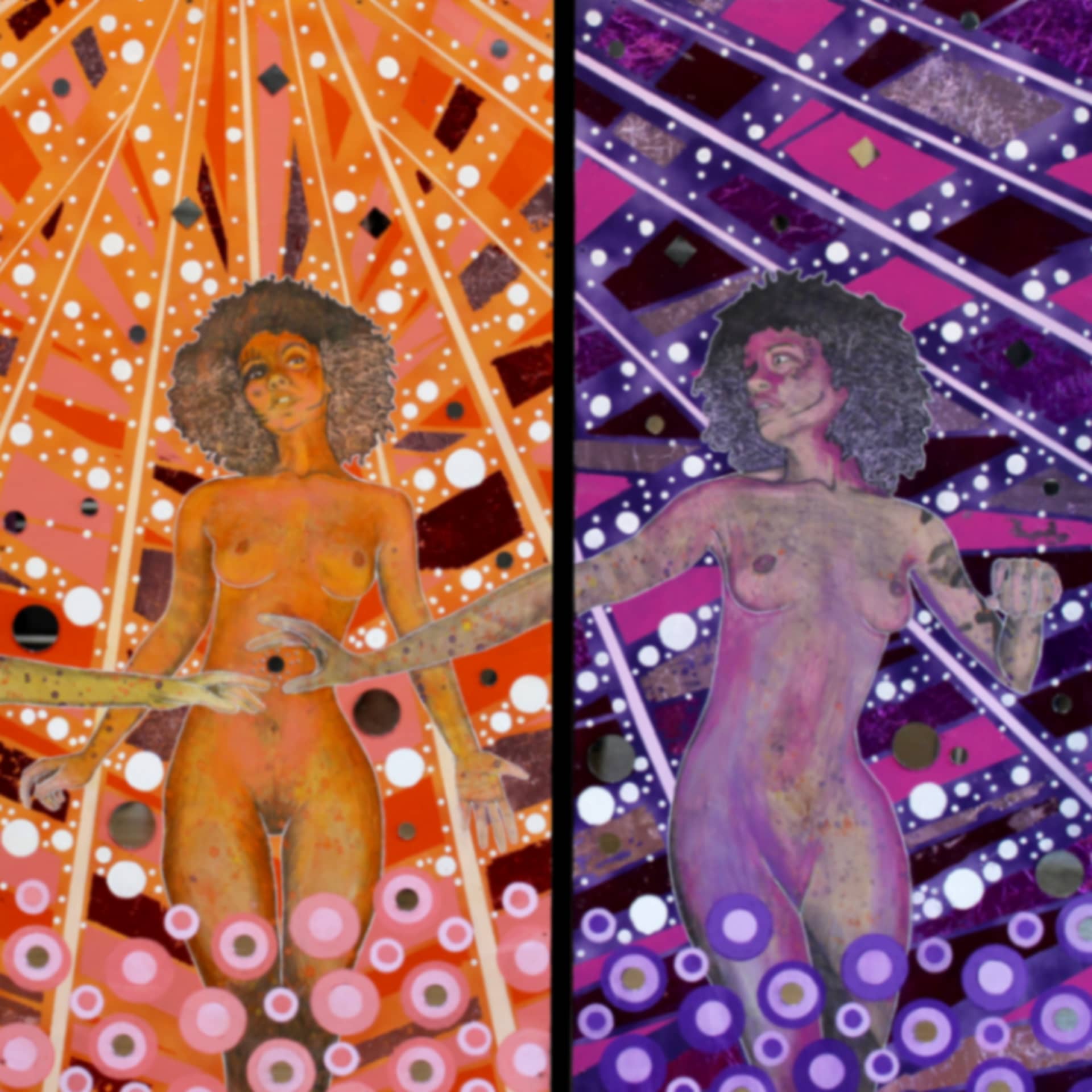 The Three Graces detail