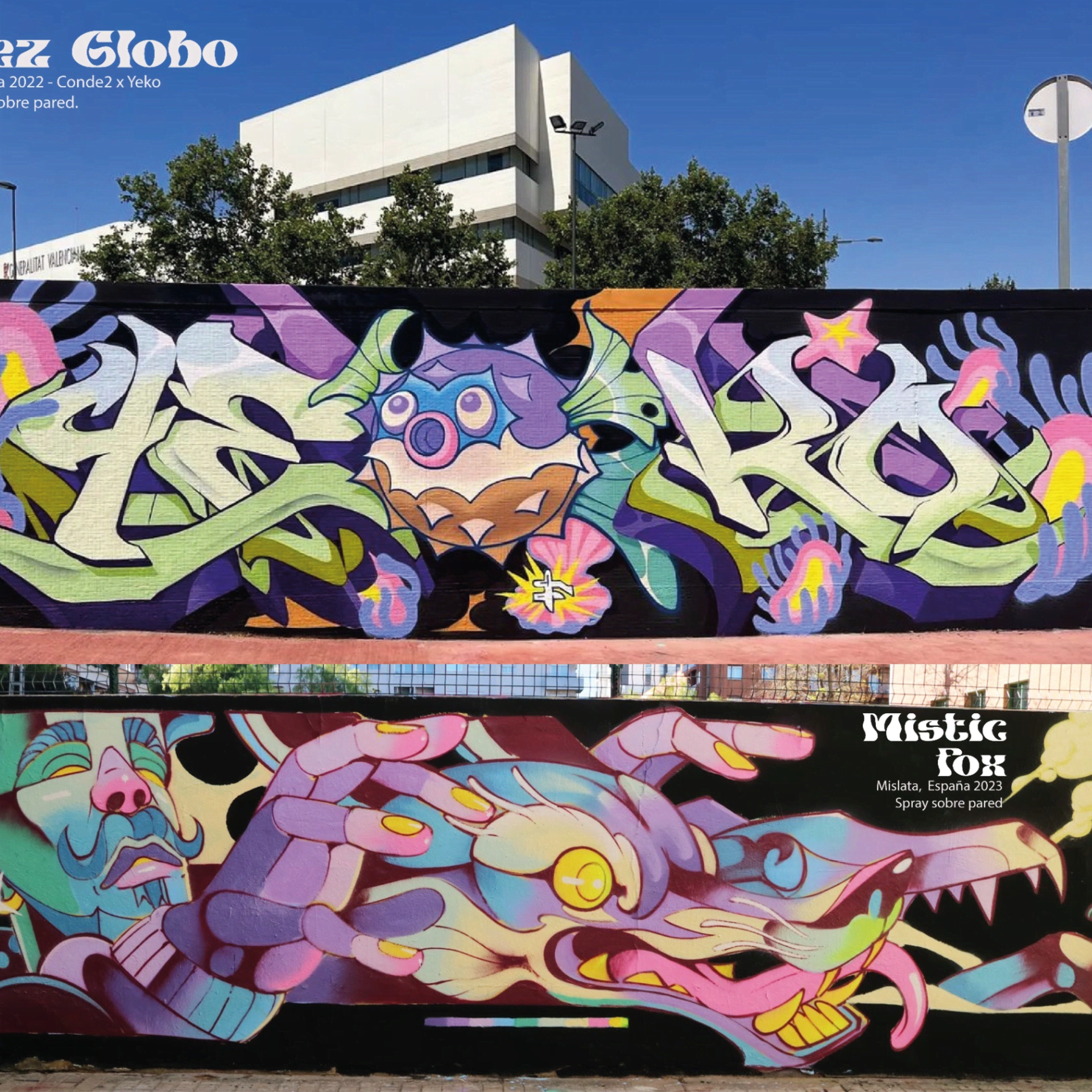 Pez Globo &. Mistic Fox detail
