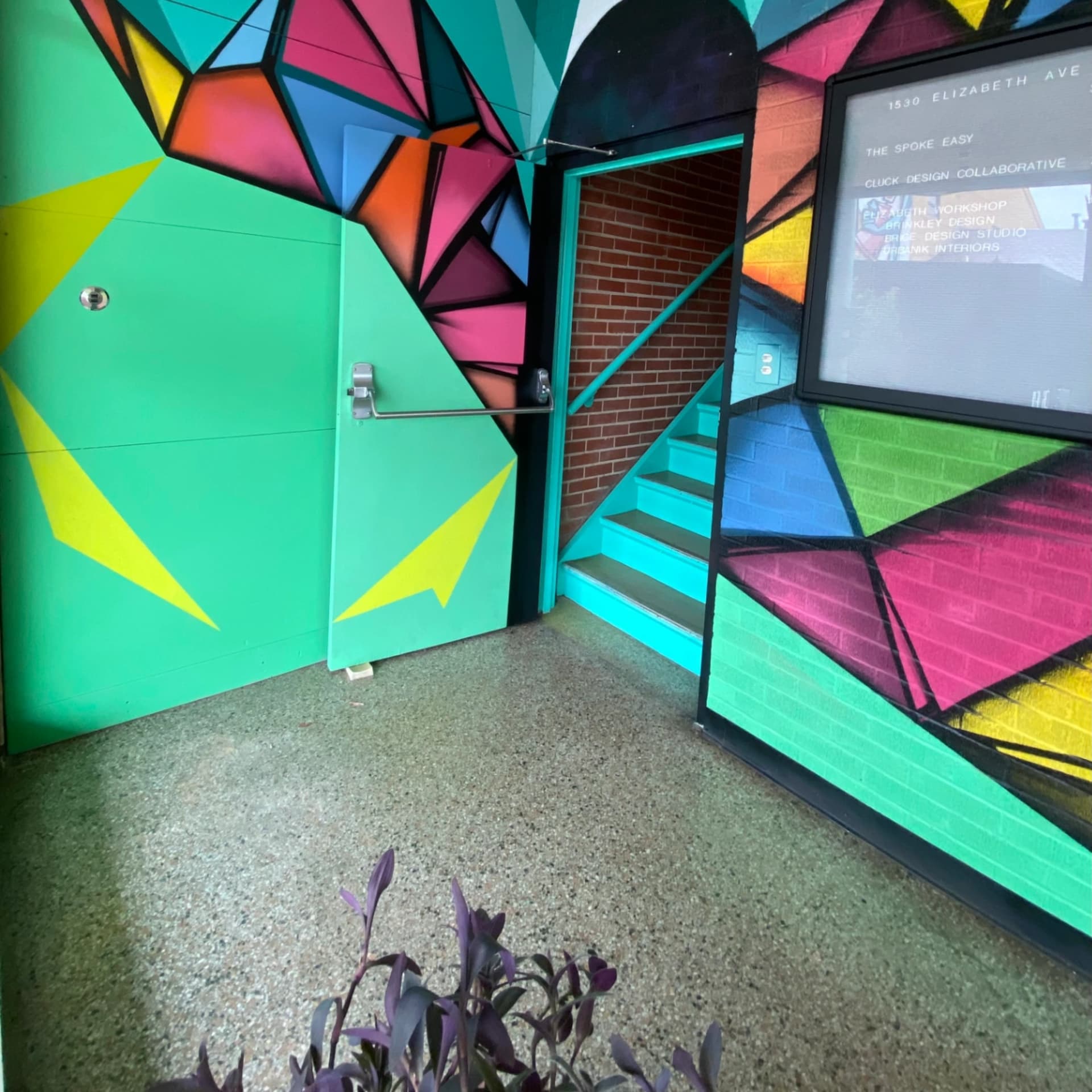 Cluck Lobby detail