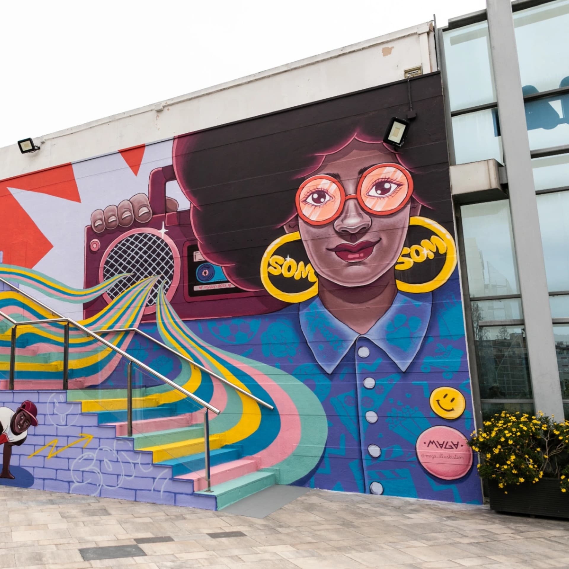Funky Mural detail