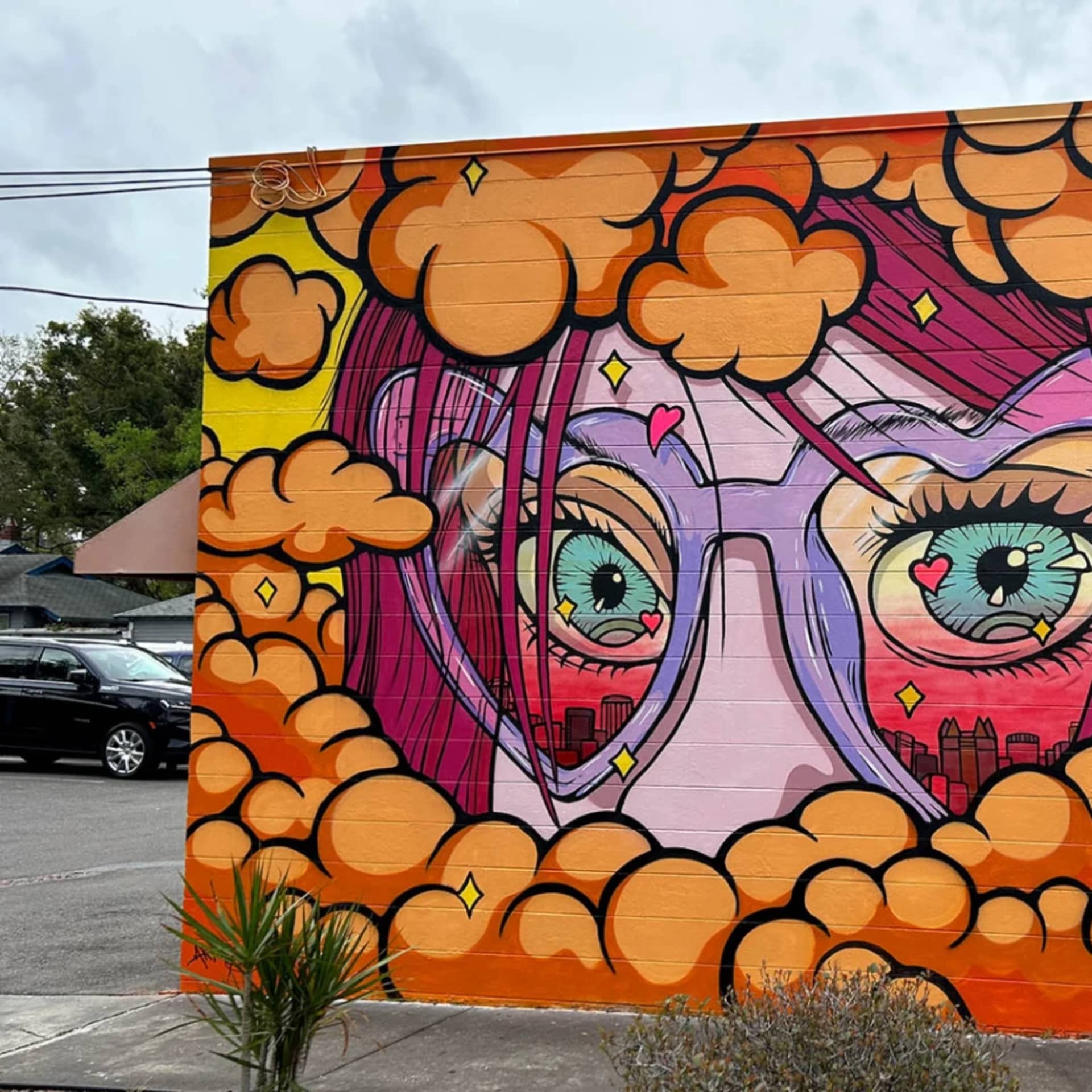 Lady Orange - AKYROS x Sam  Flax Orlando detail
