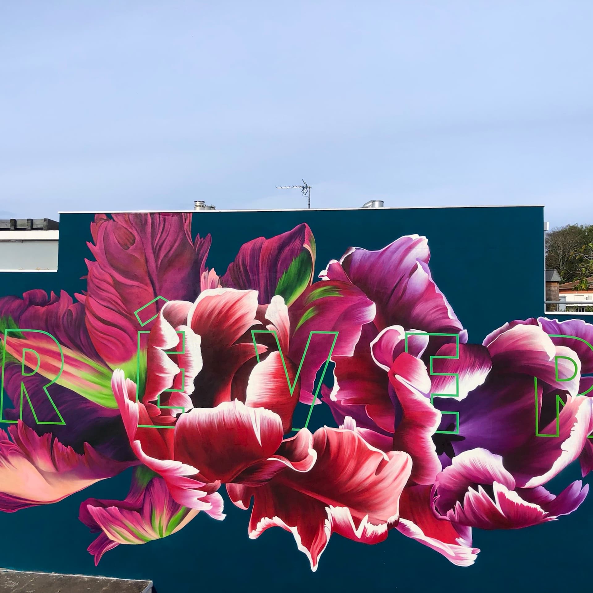 Floral Reverie in Urban Bloom detail