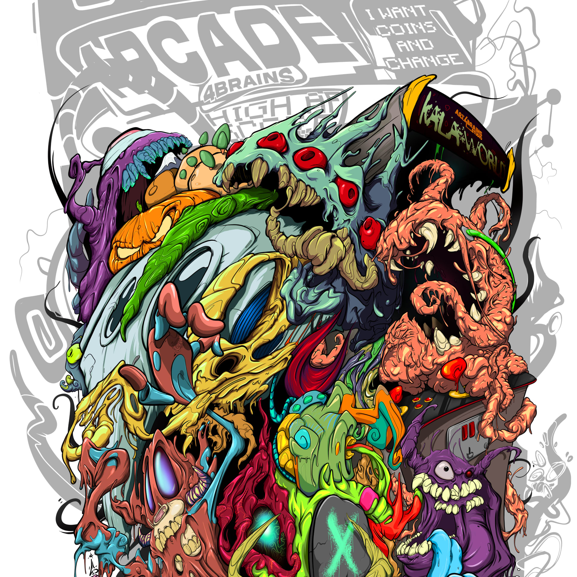 32-Bit Madness detail