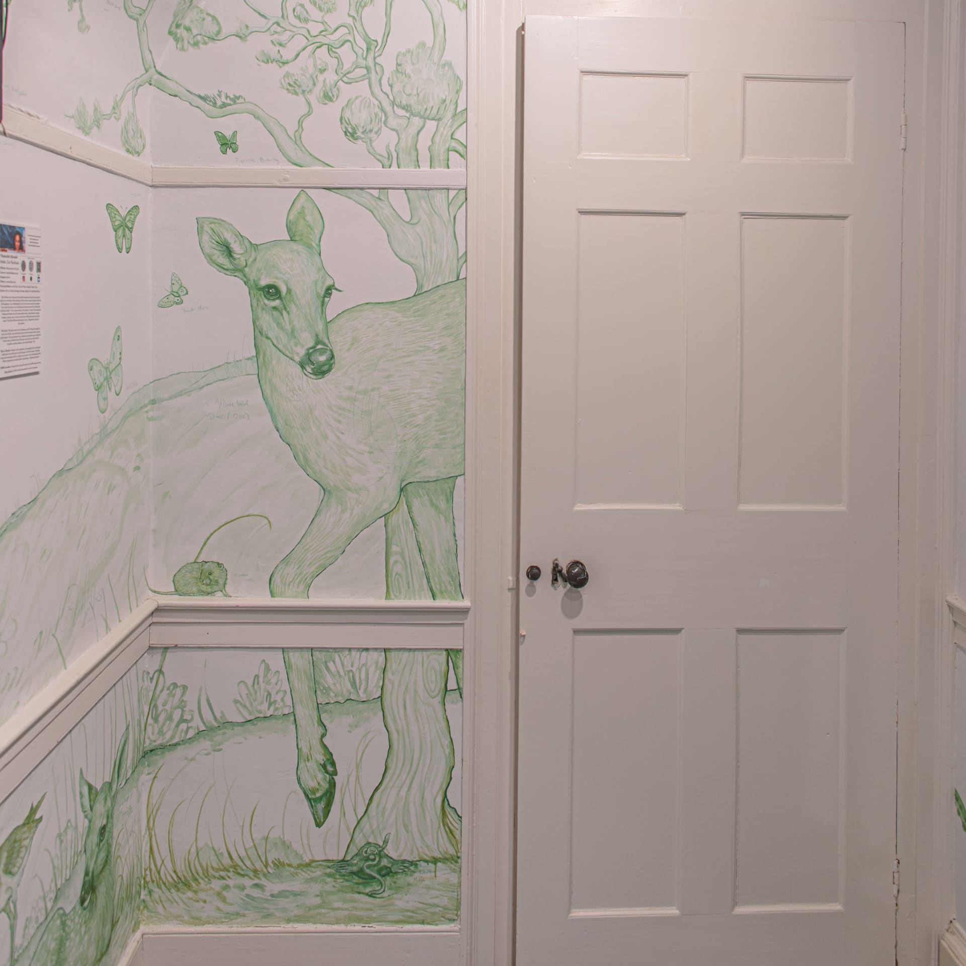 Whispers of Nature in Soft Green Hues detail