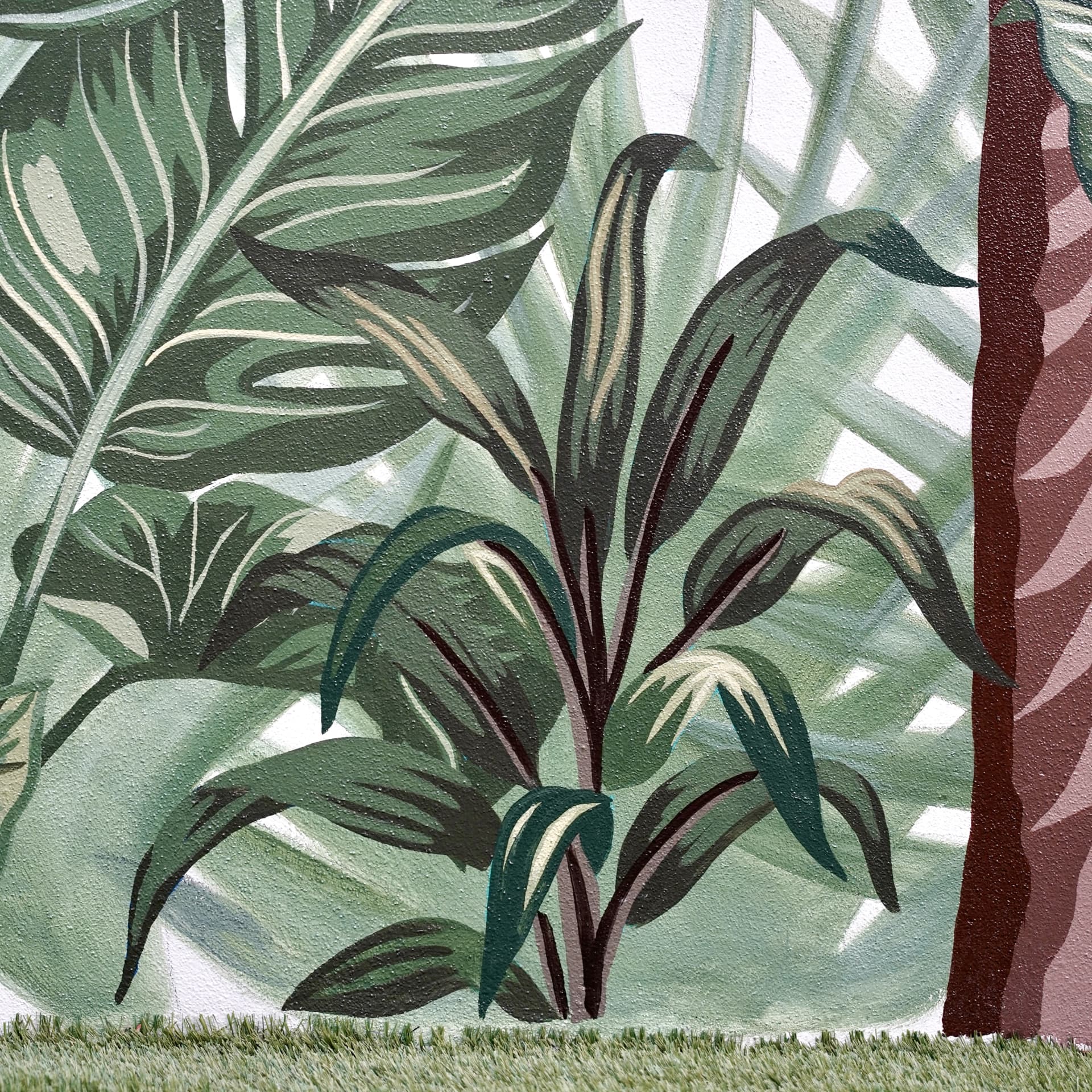 Whispers of Green in Urban Serenity detail