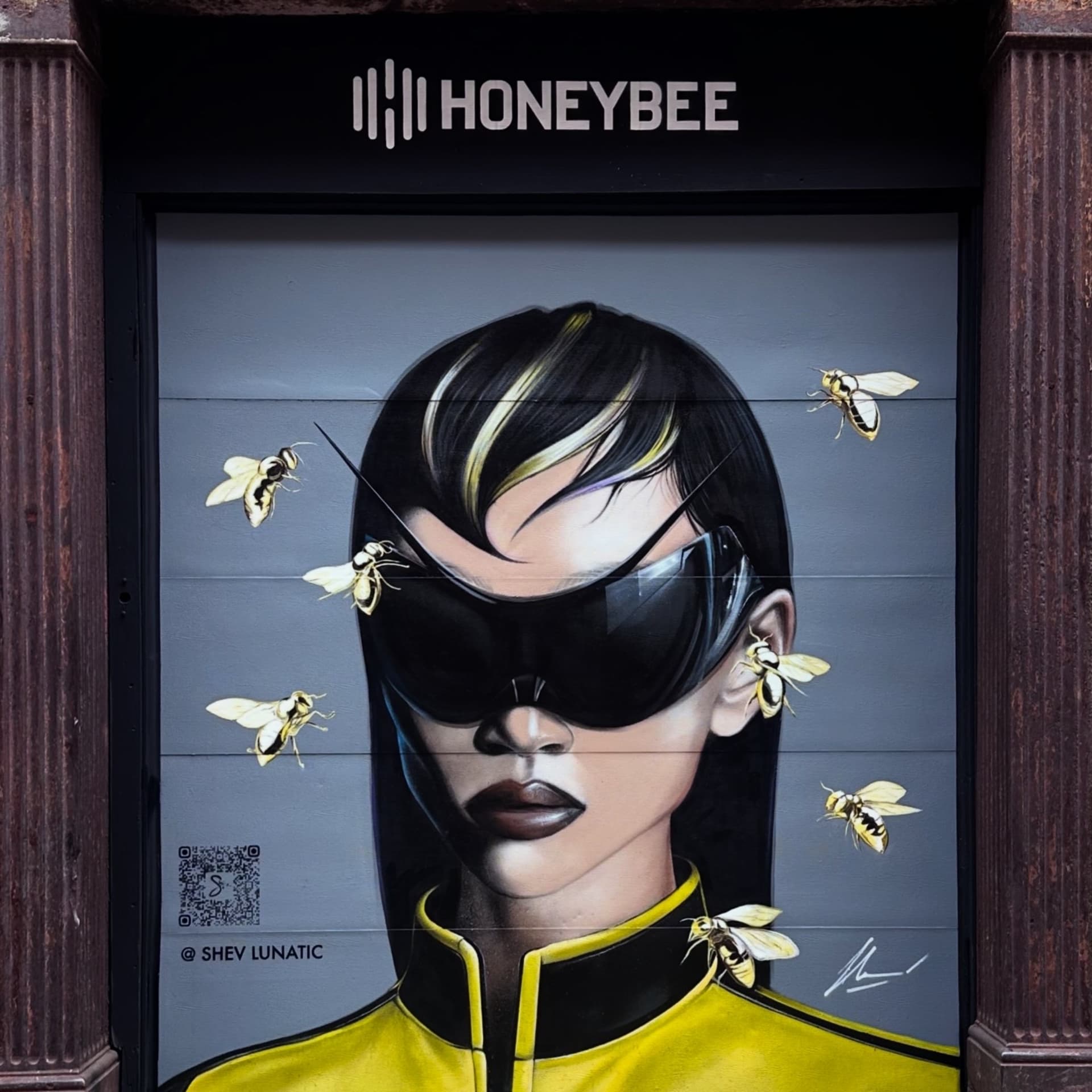 Honeybee detail