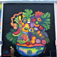 Colorful Harvest in Urban Canvas