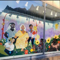 Give People Their Flowers Mural 