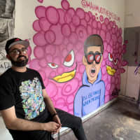 I'll Be Famous When I'm Dead - Concert Venue Mural