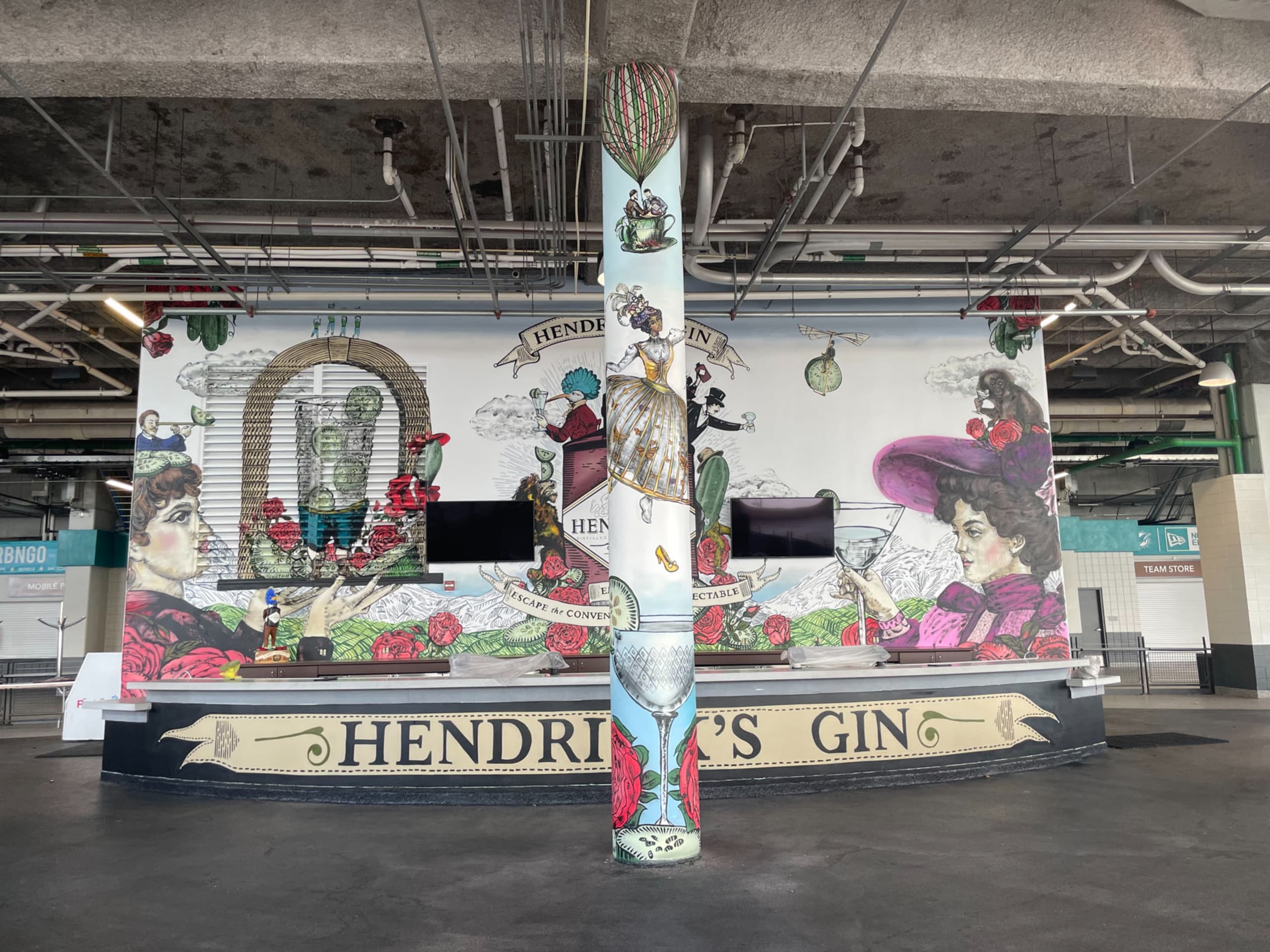 Hendricks Gin Bar