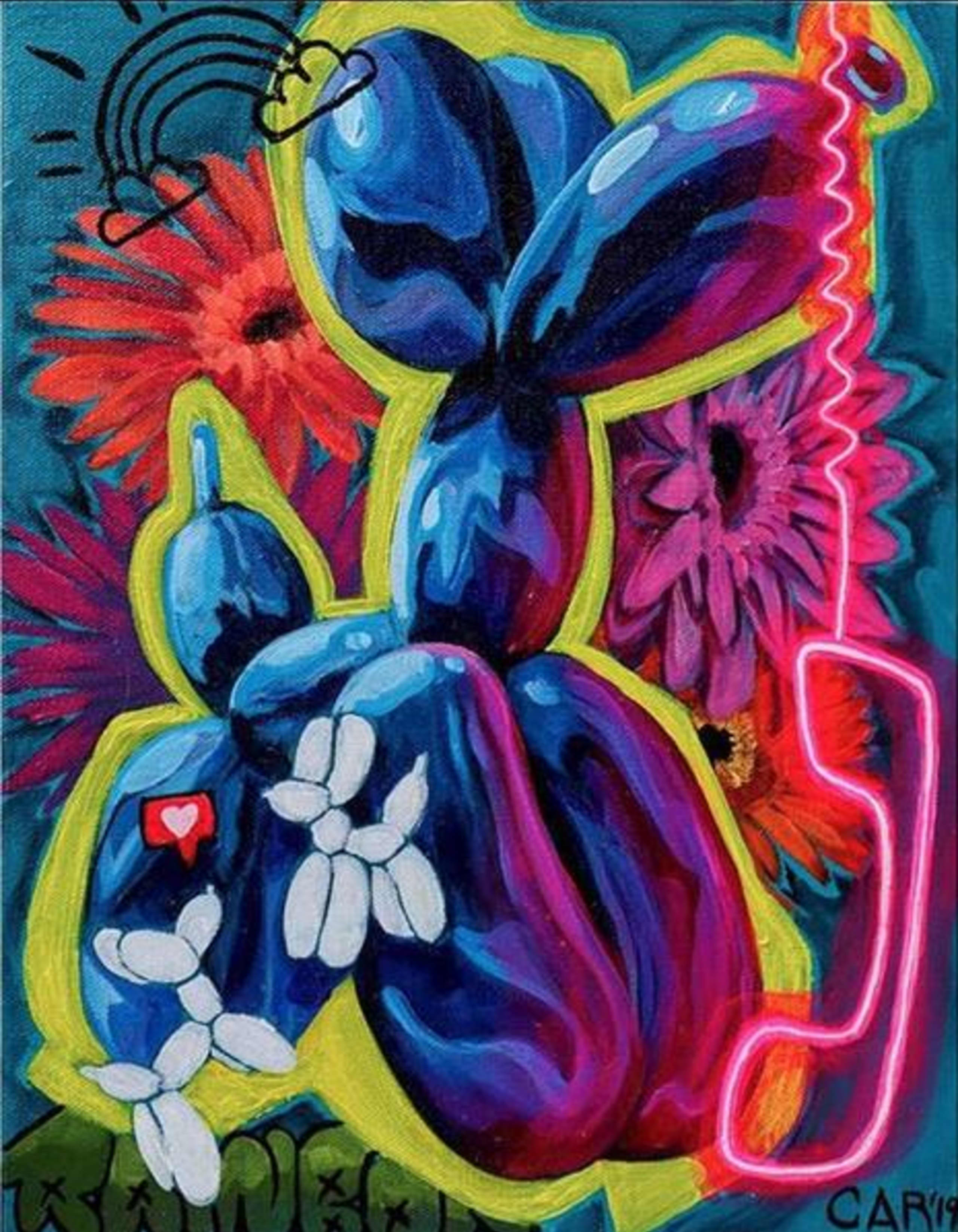 Whimsical Conversations in Vibrant Hues