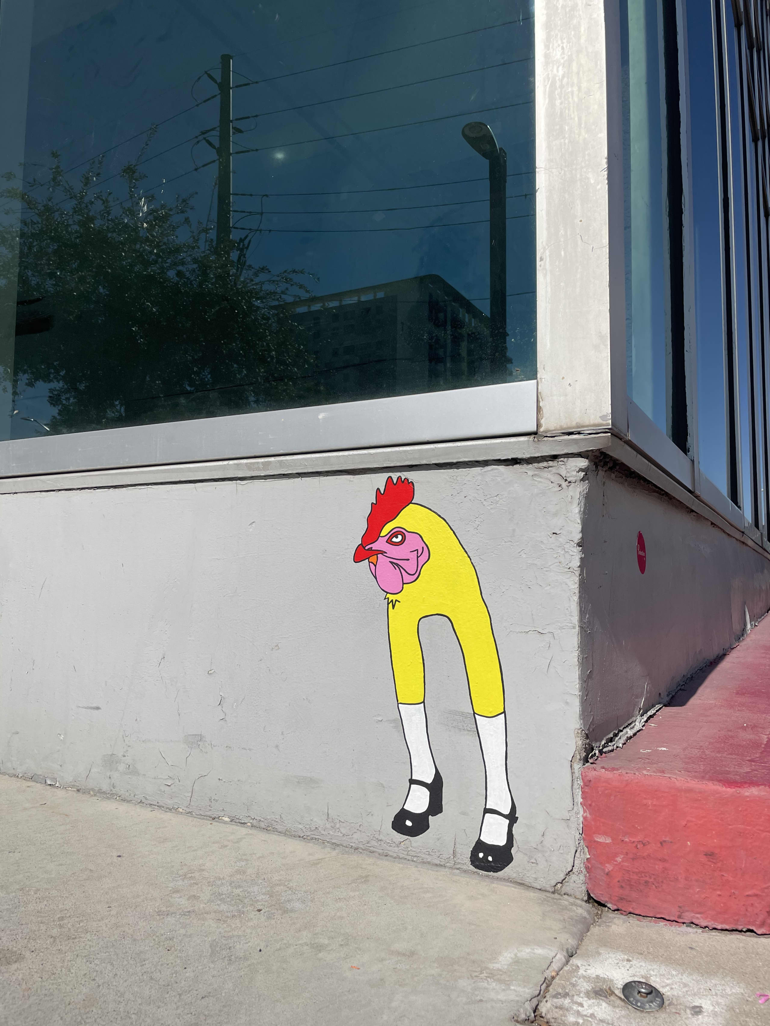Chickens in Heels: A Playful Urban Encounter