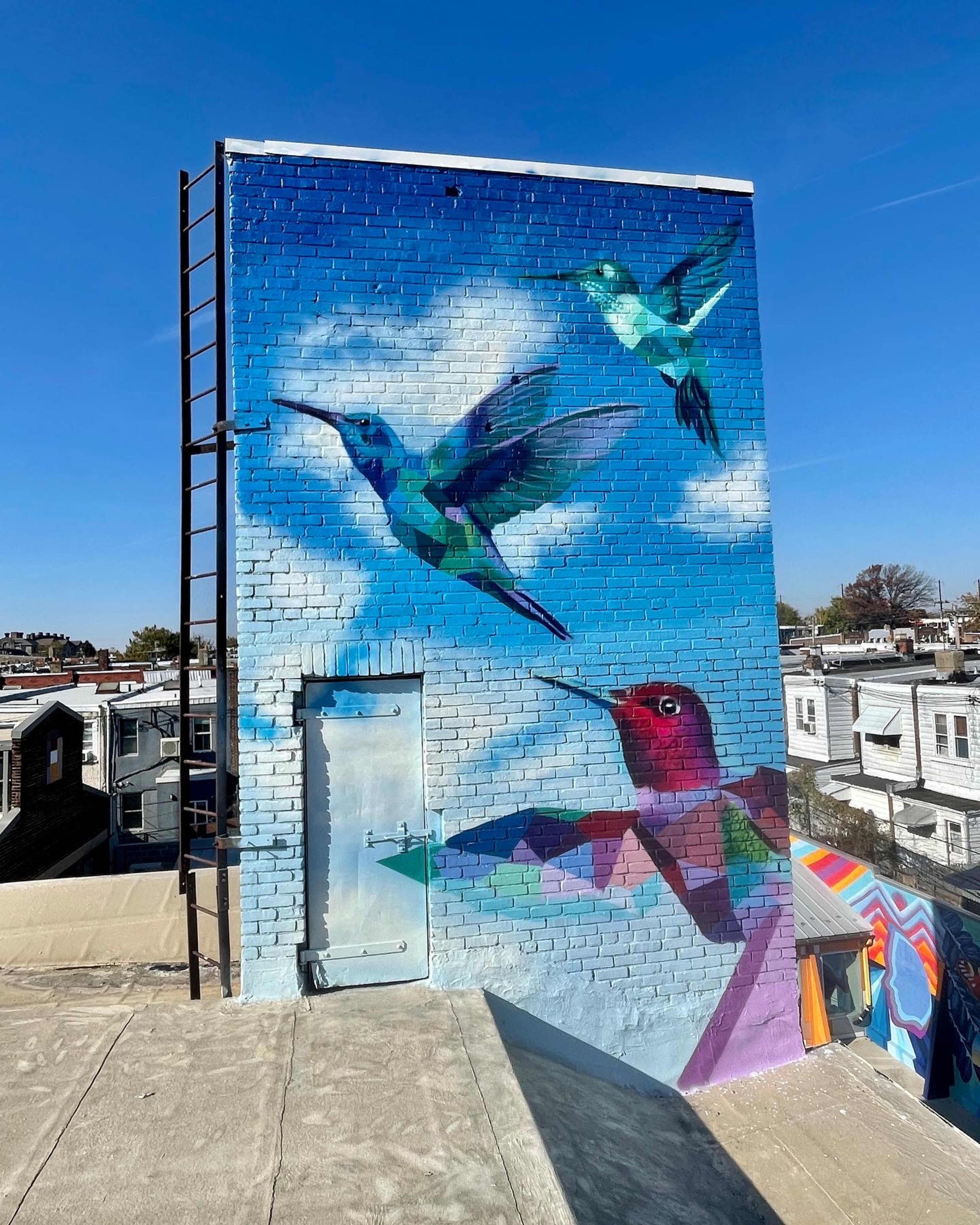 Rooftop Mural