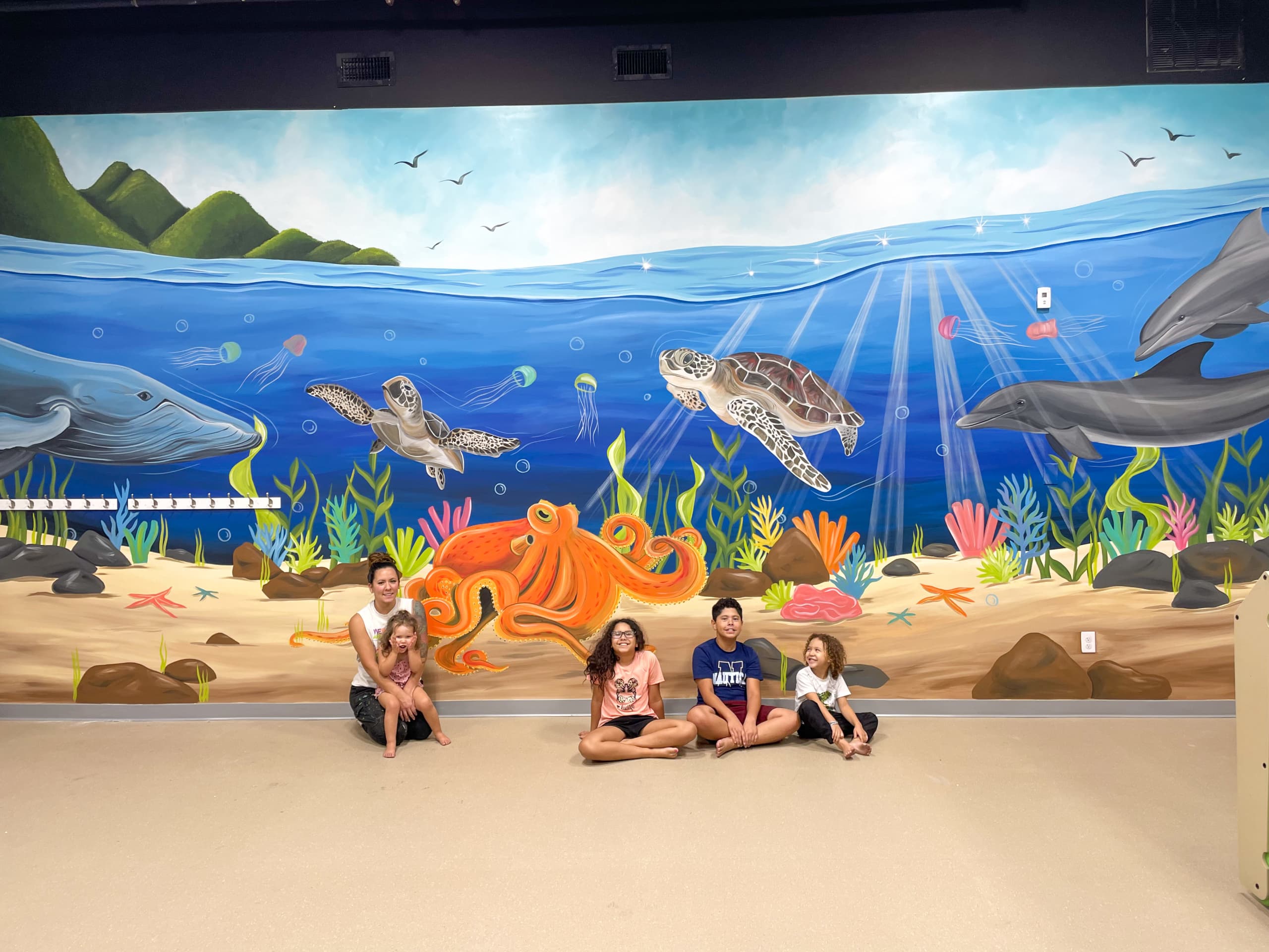 Ocean theme for Fit4Life