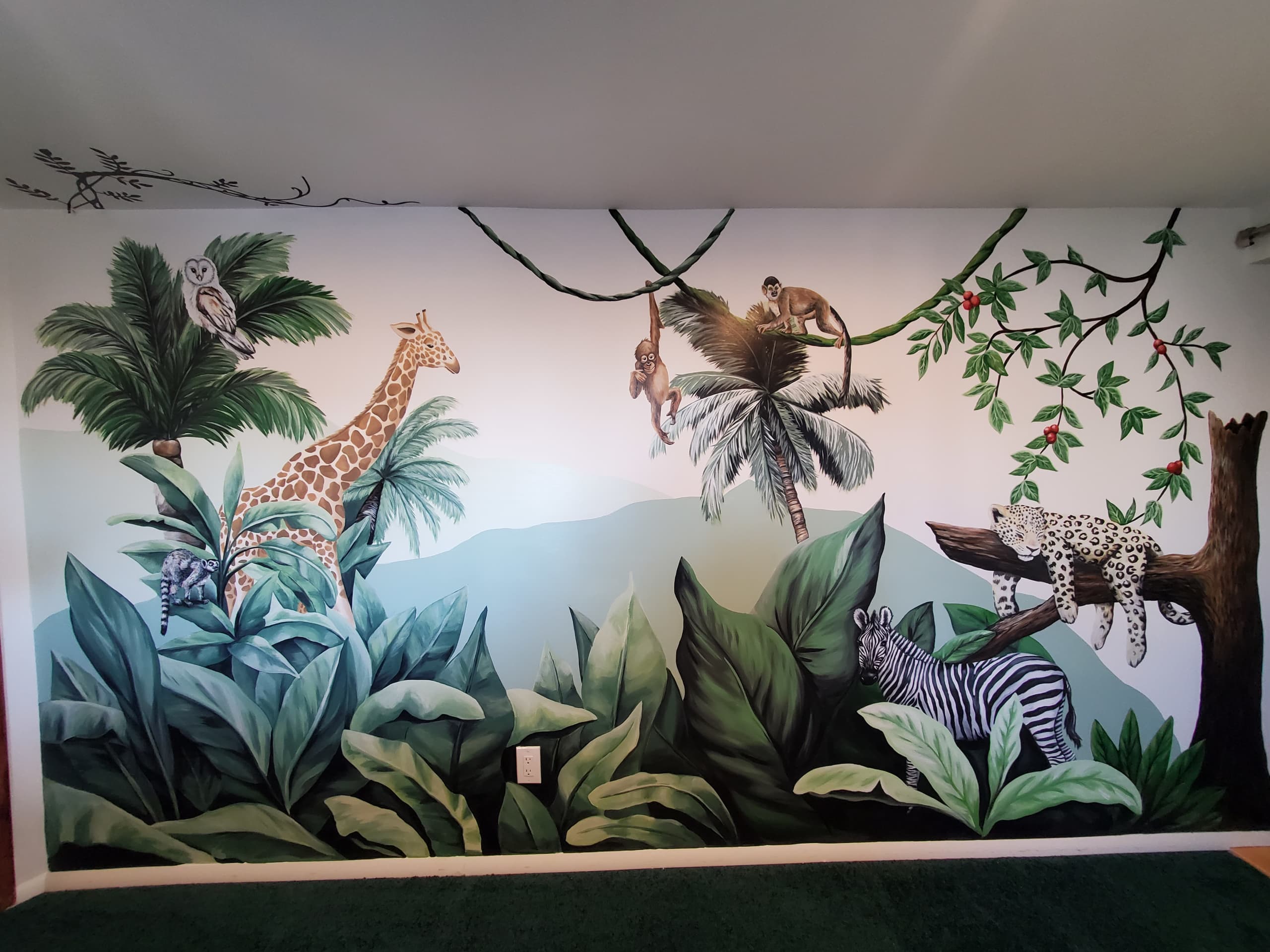 Jungle Whispers: A Dance of Wild Life