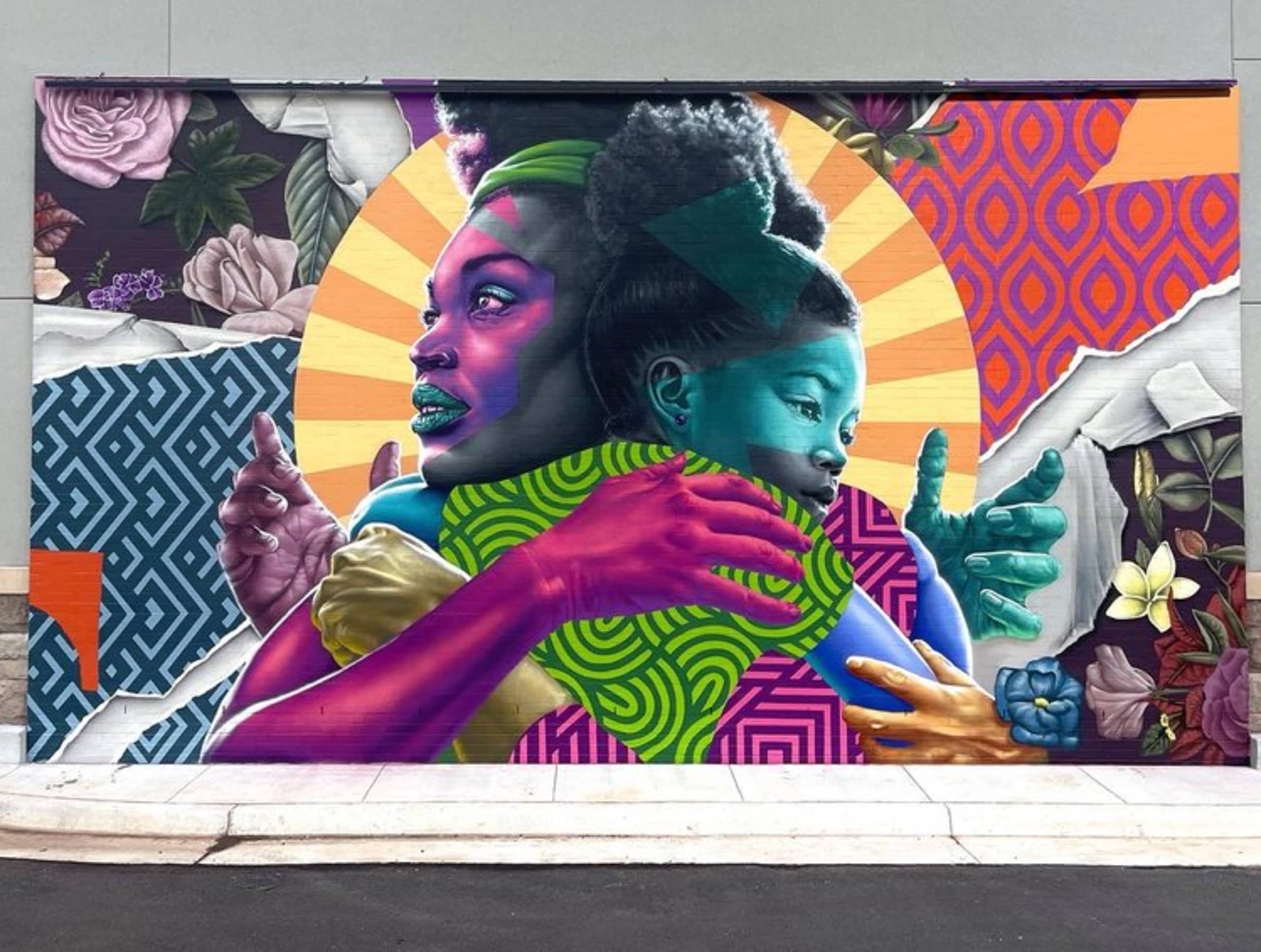 Embrace of Colorful Connections