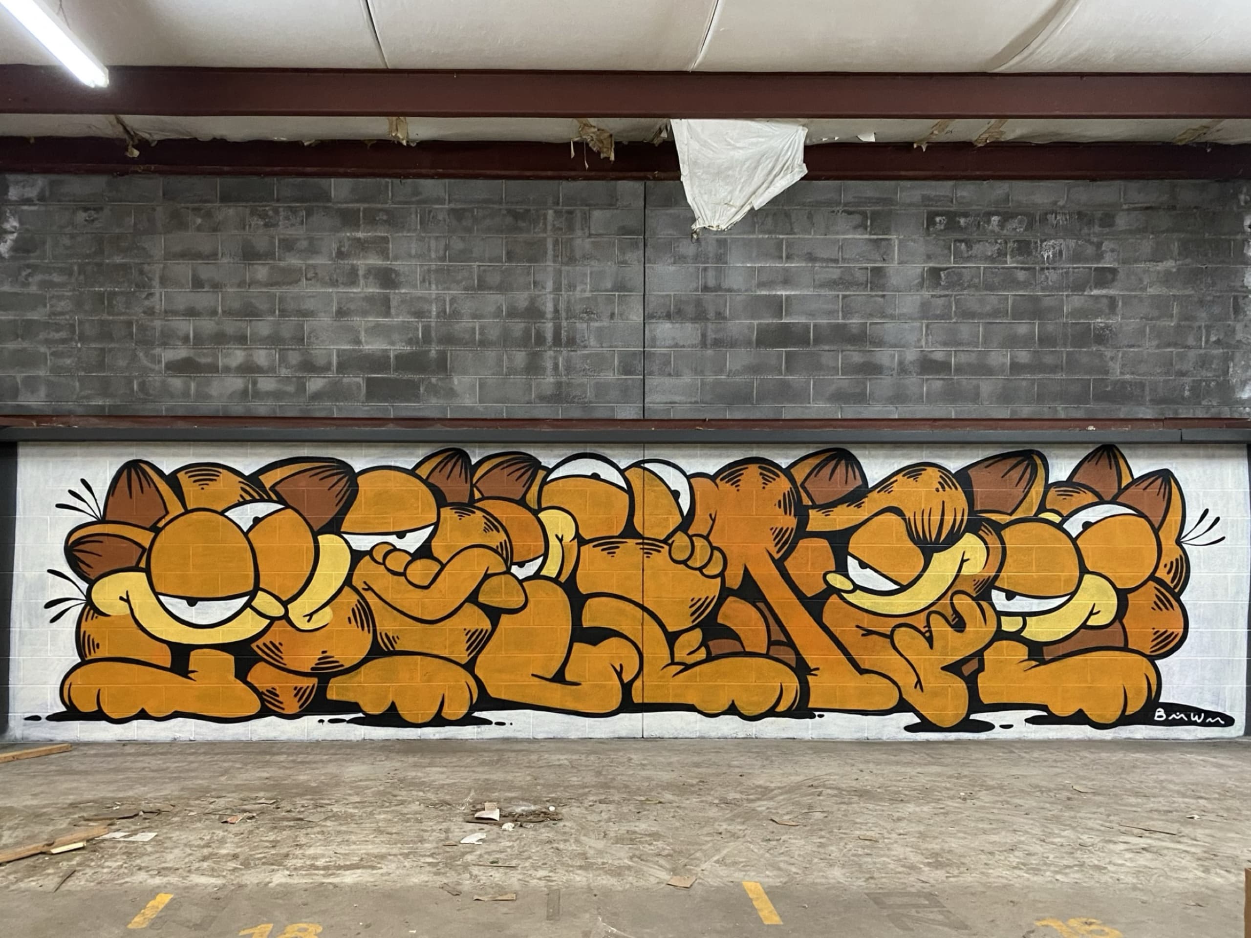 Cartoon cat