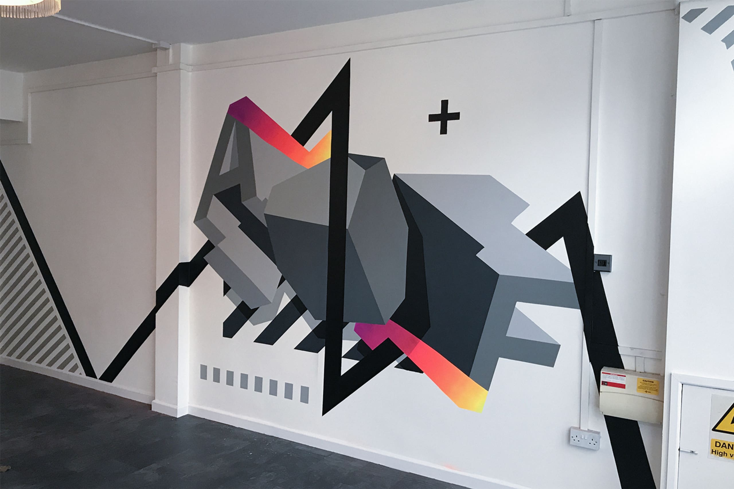 Geometric Echoes of Urban Expression